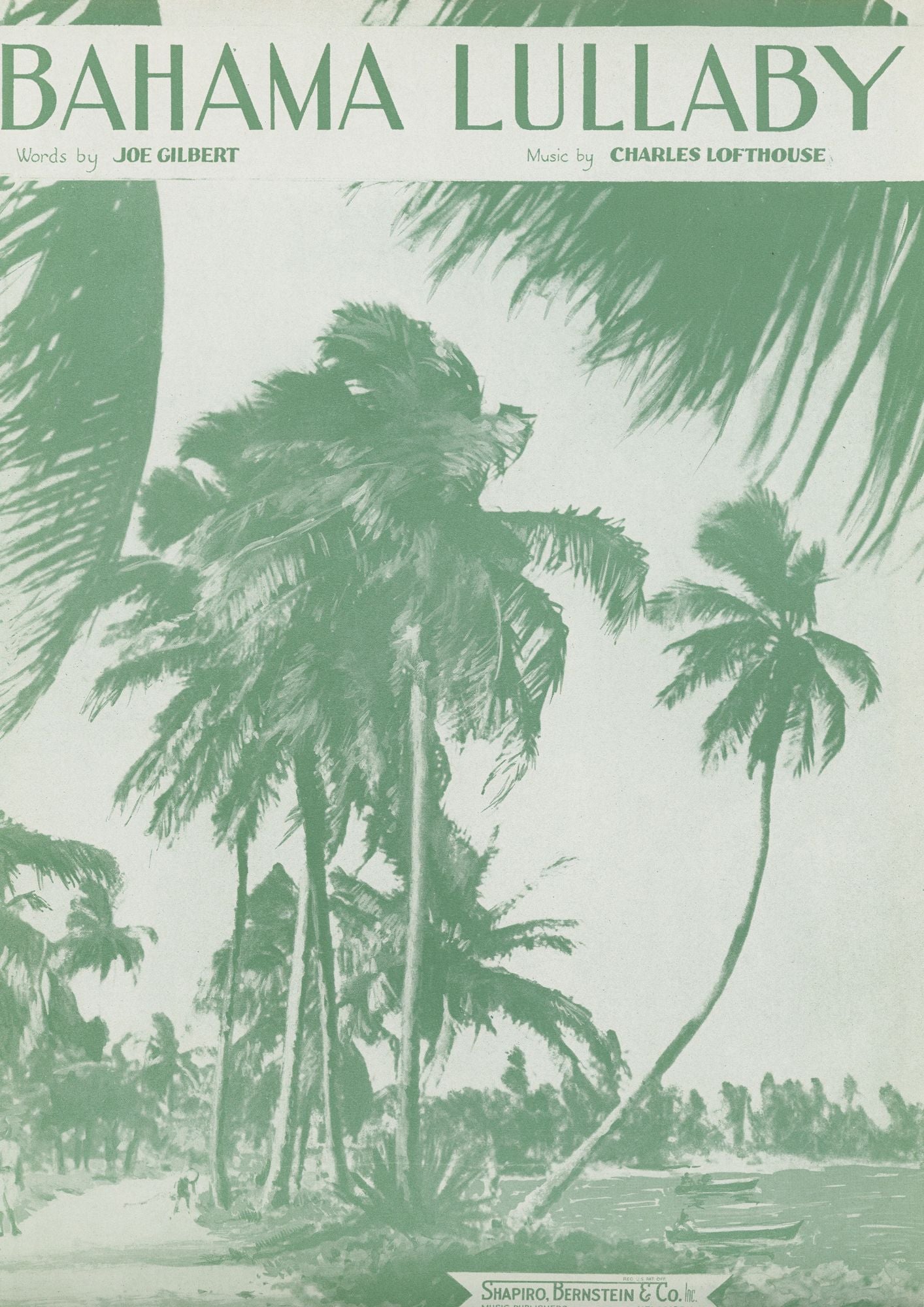Bahama Lullaby: as performed by Charlie Lofthouse, Single Songbook