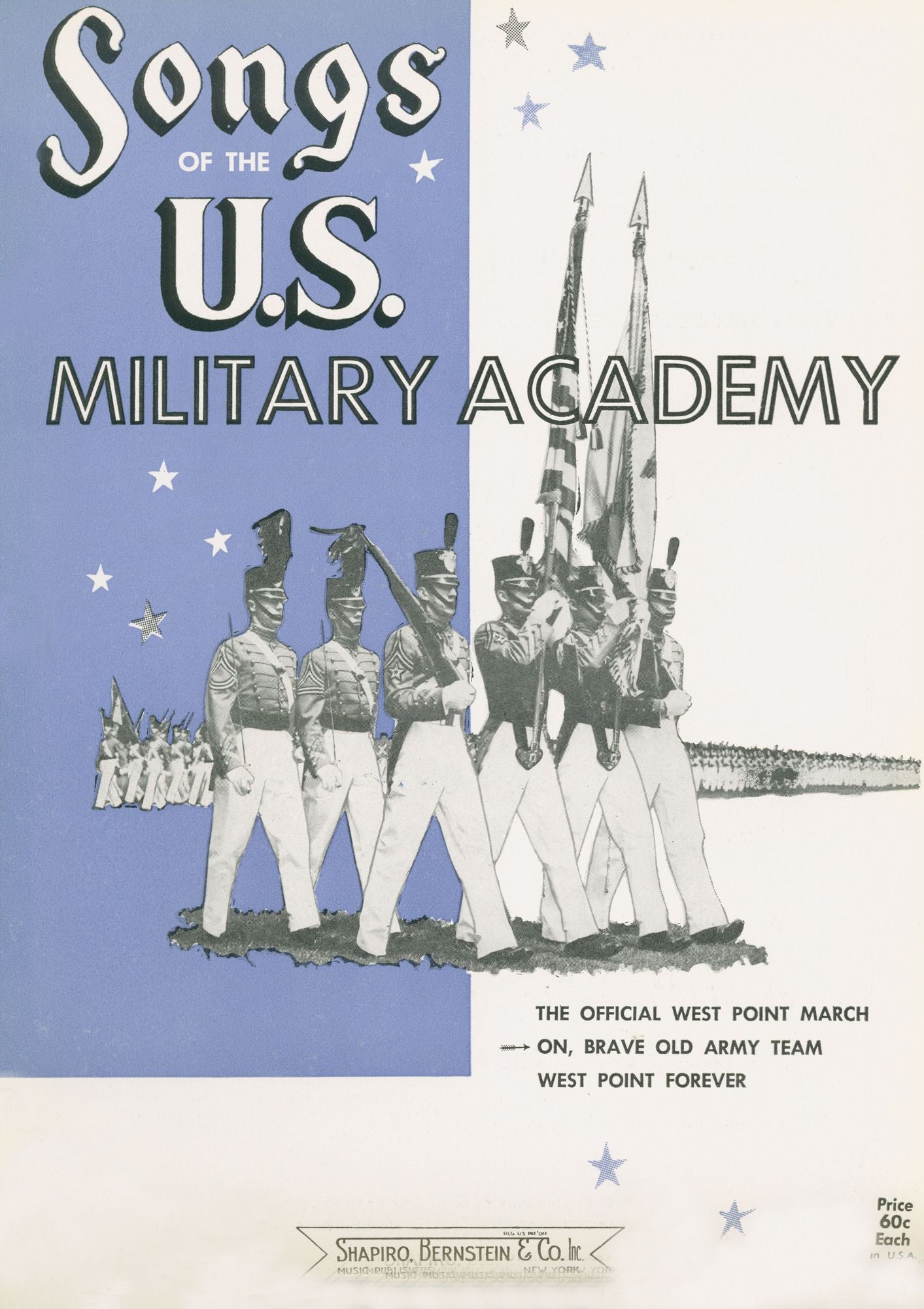 On, Brave Old Army Team (West Point Football Song): as performed by Glenn Miller and many other artists; Single Songbook