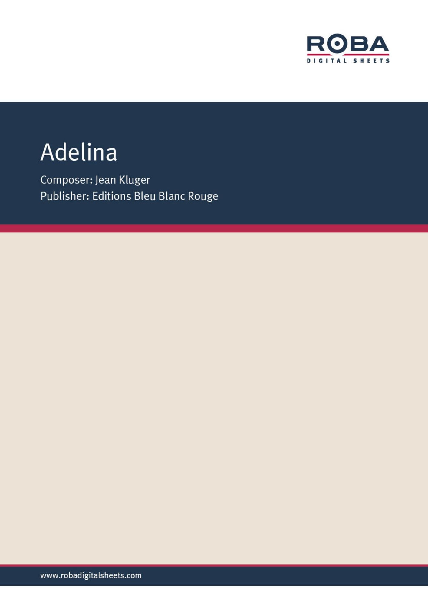 Adelina : Single Songbook