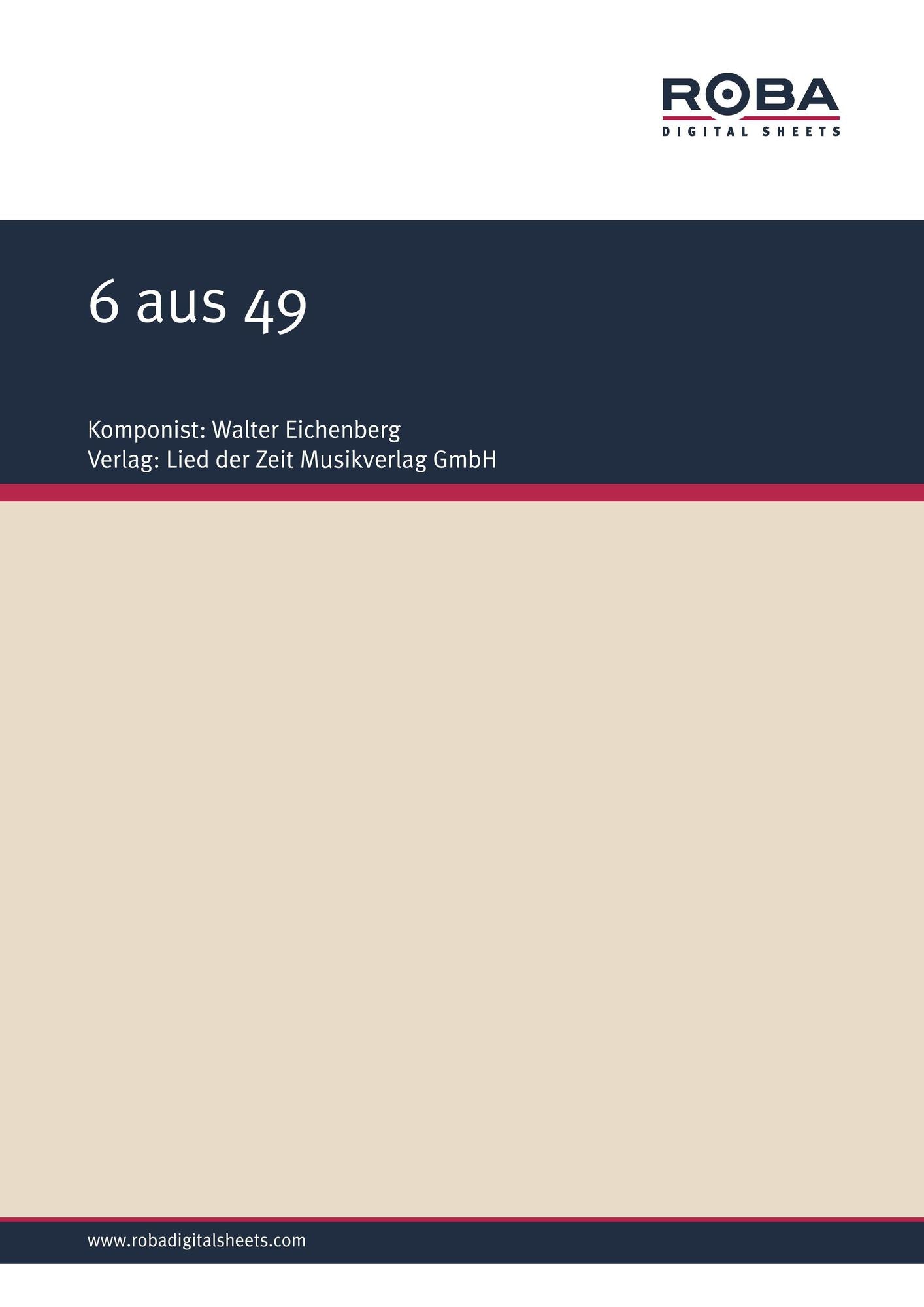 6 aus 49 : Single Songbook