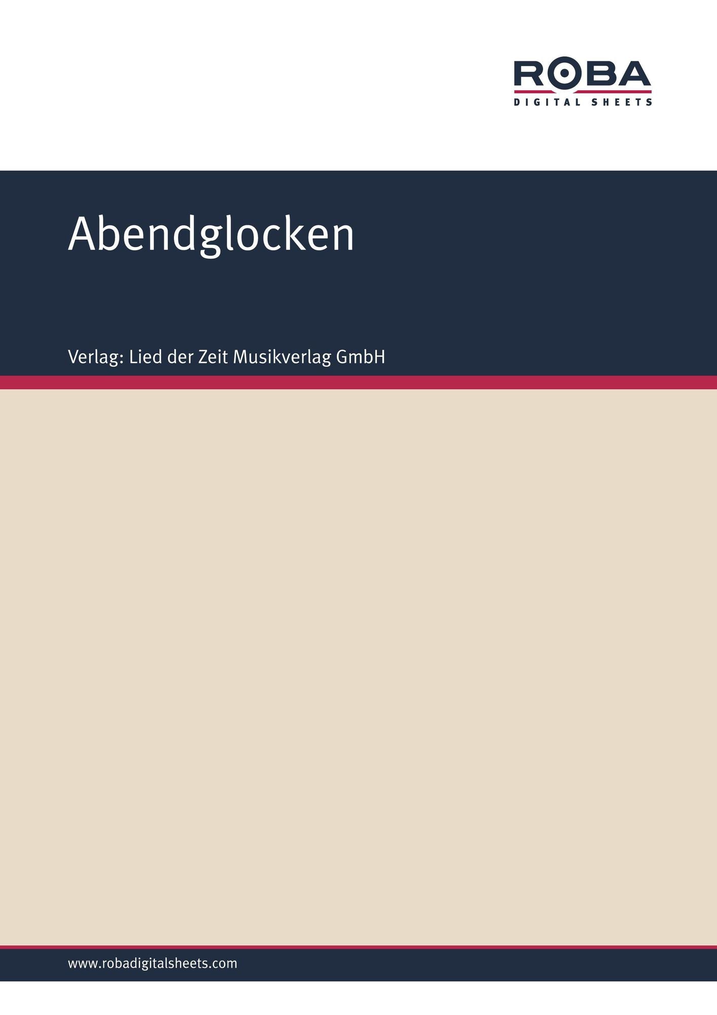 Abendglocken: Single Songbook