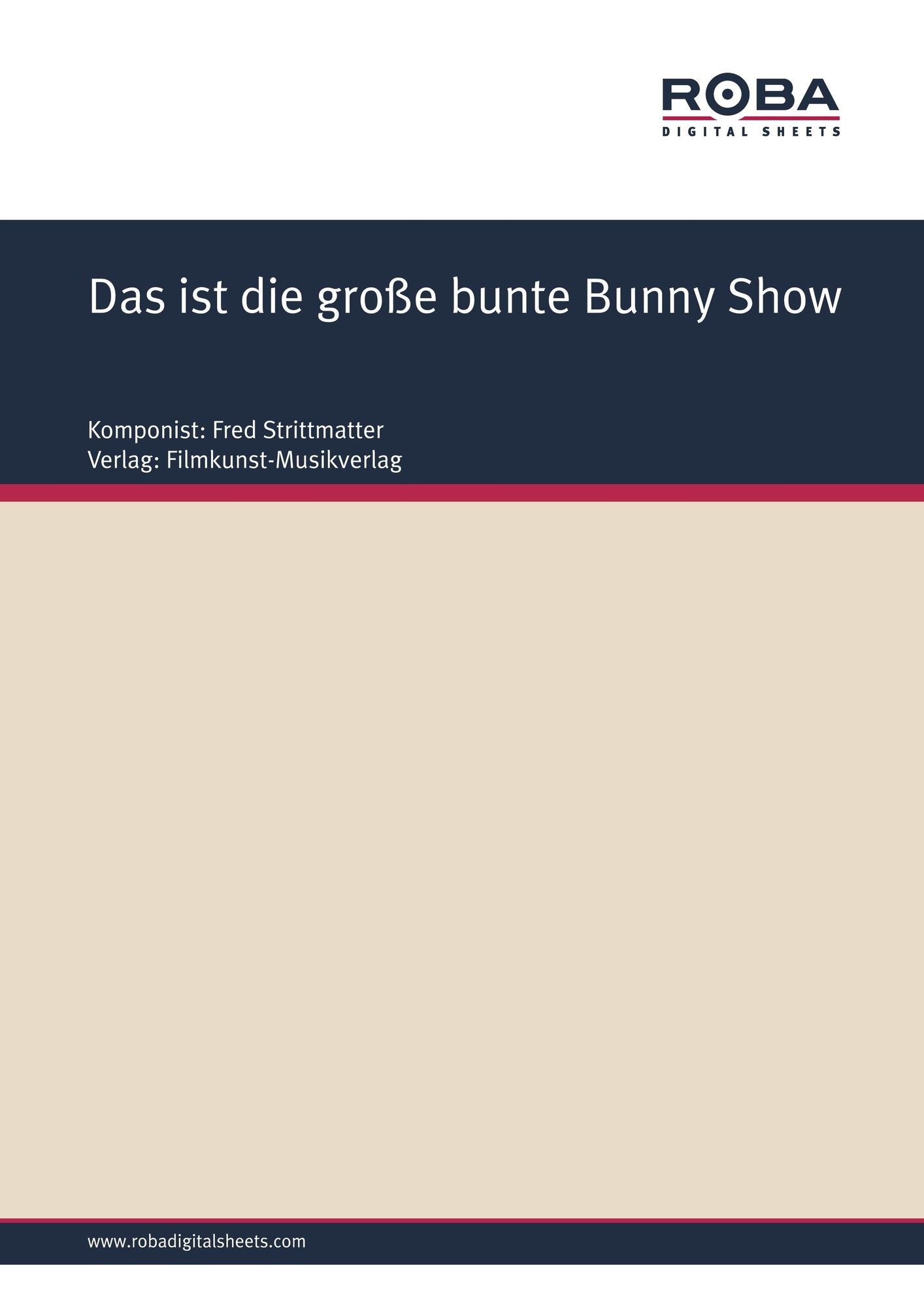 Das ist die große bunte Bunny Show: Single Songbook