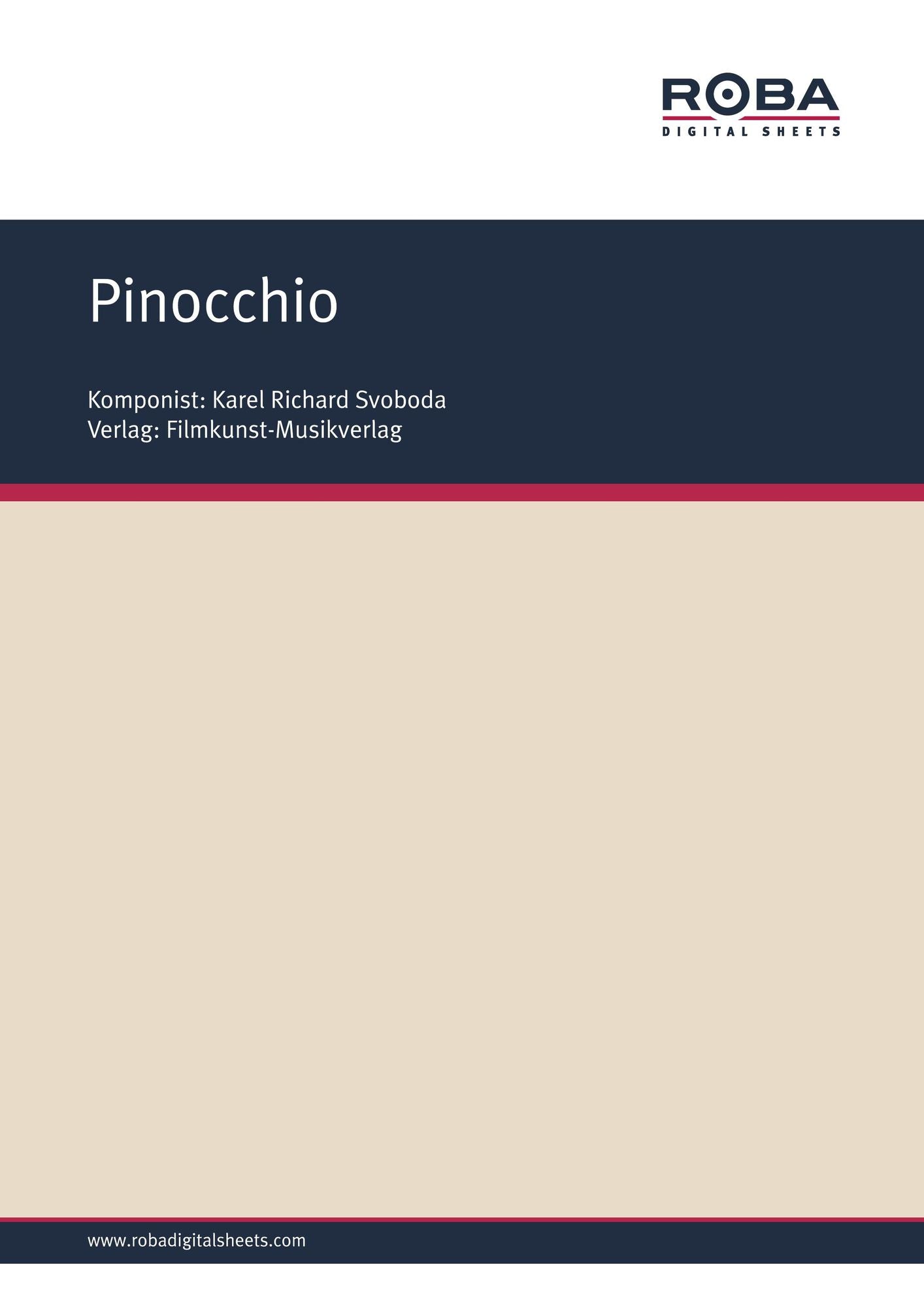 Pinocchio: Single Songbook