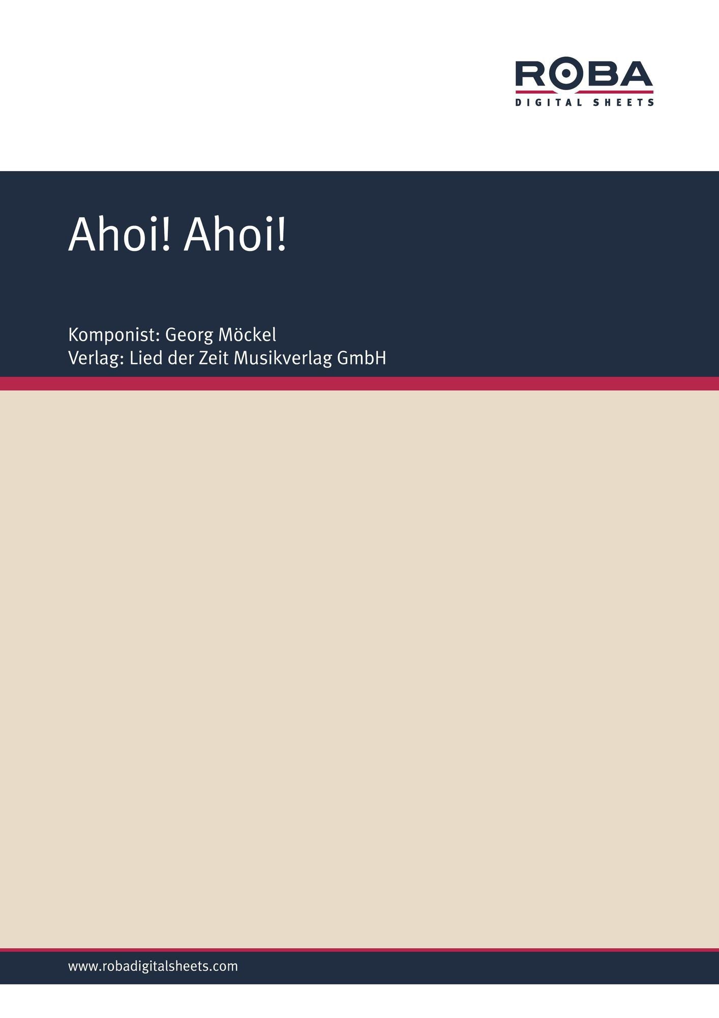 Ahoi! Ahoi!: Single Songbook