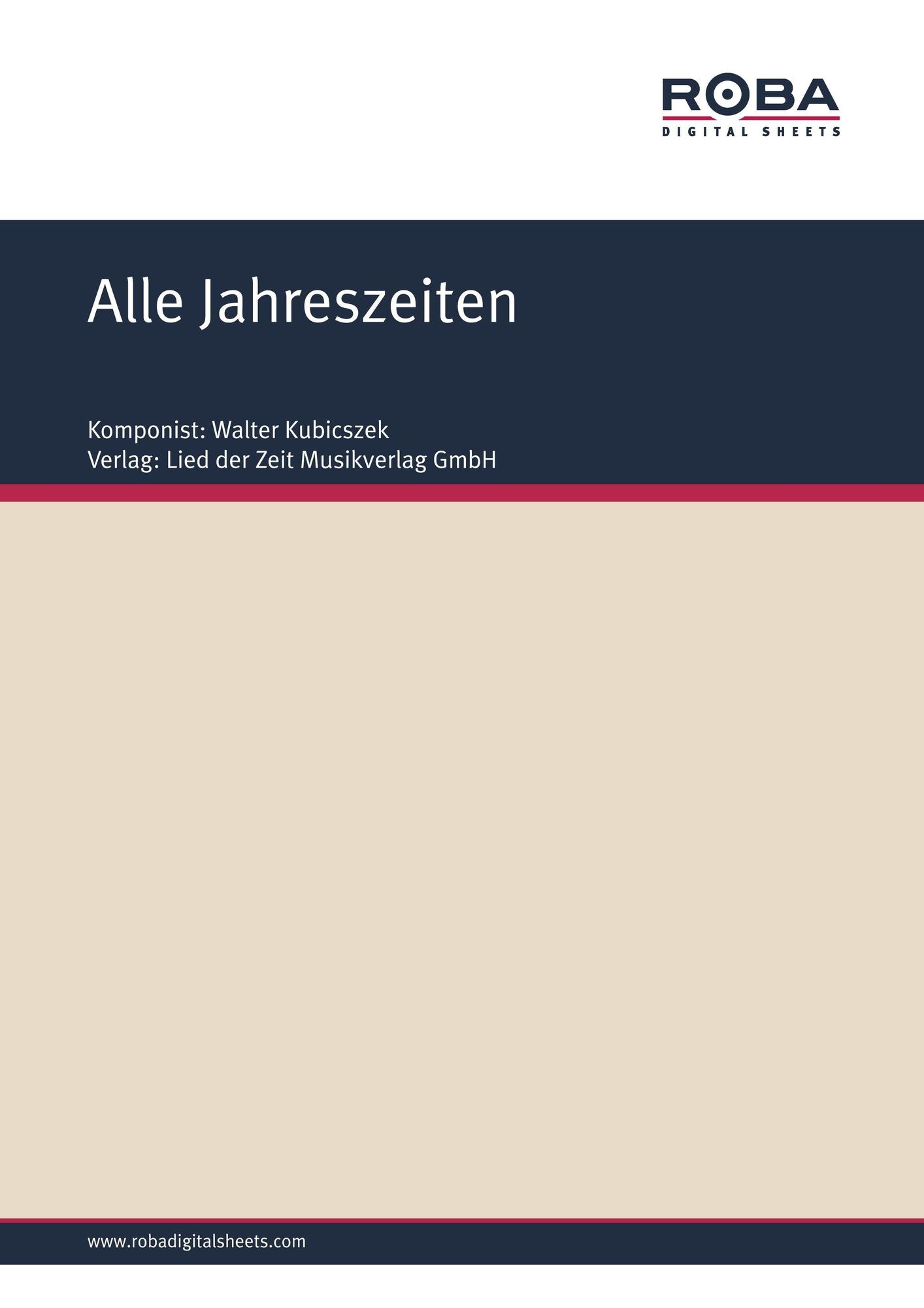 Alle Jahreszeiten: Single Songbook