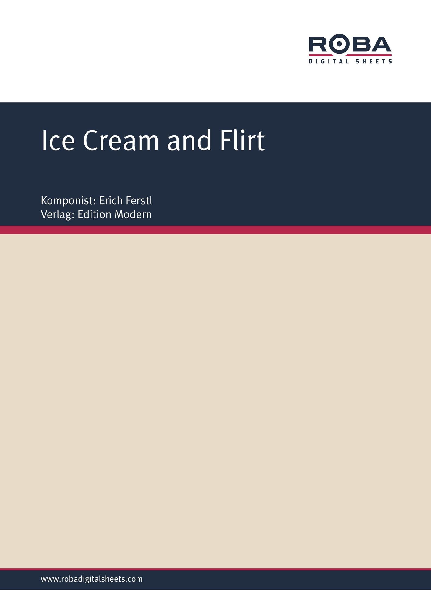 Ice Cream and Flirt : Single Songbook
