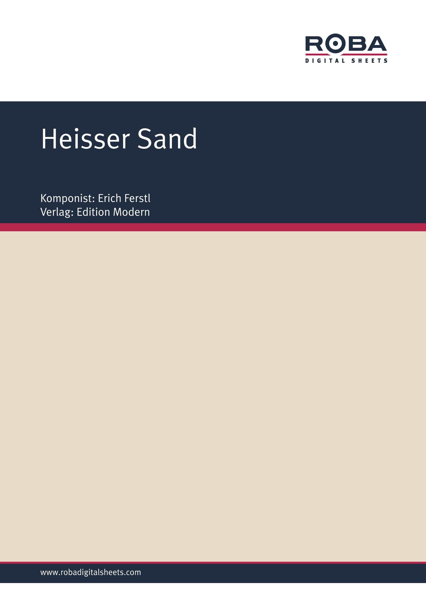 Heisser Sand : Single Songbook