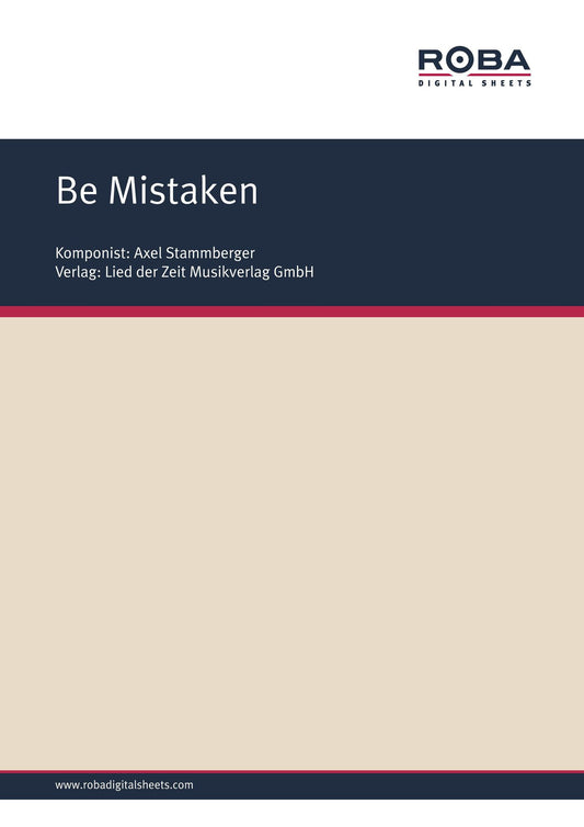 Be Mistaken : Single Songbook