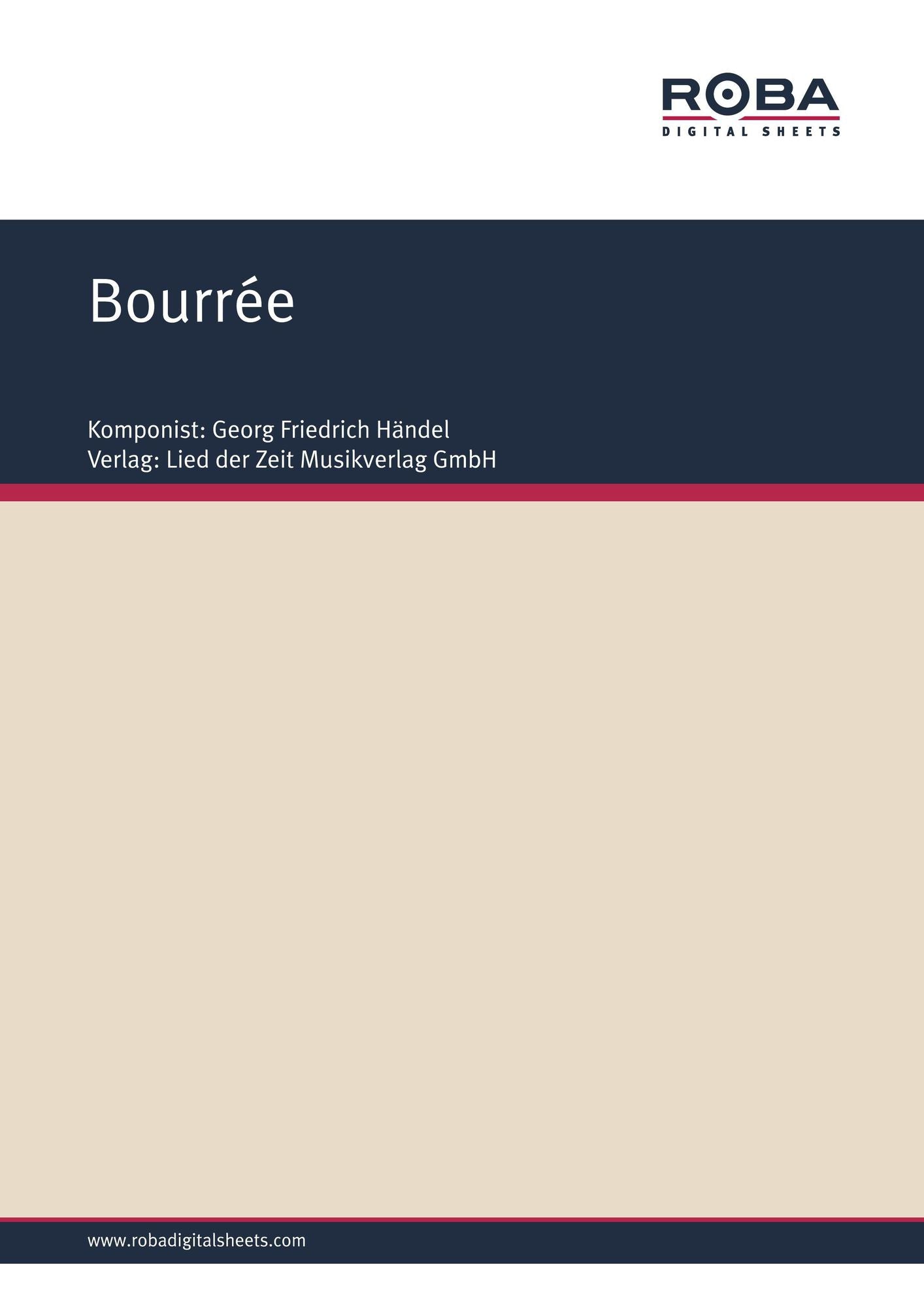 Bourrée : Single Songbook