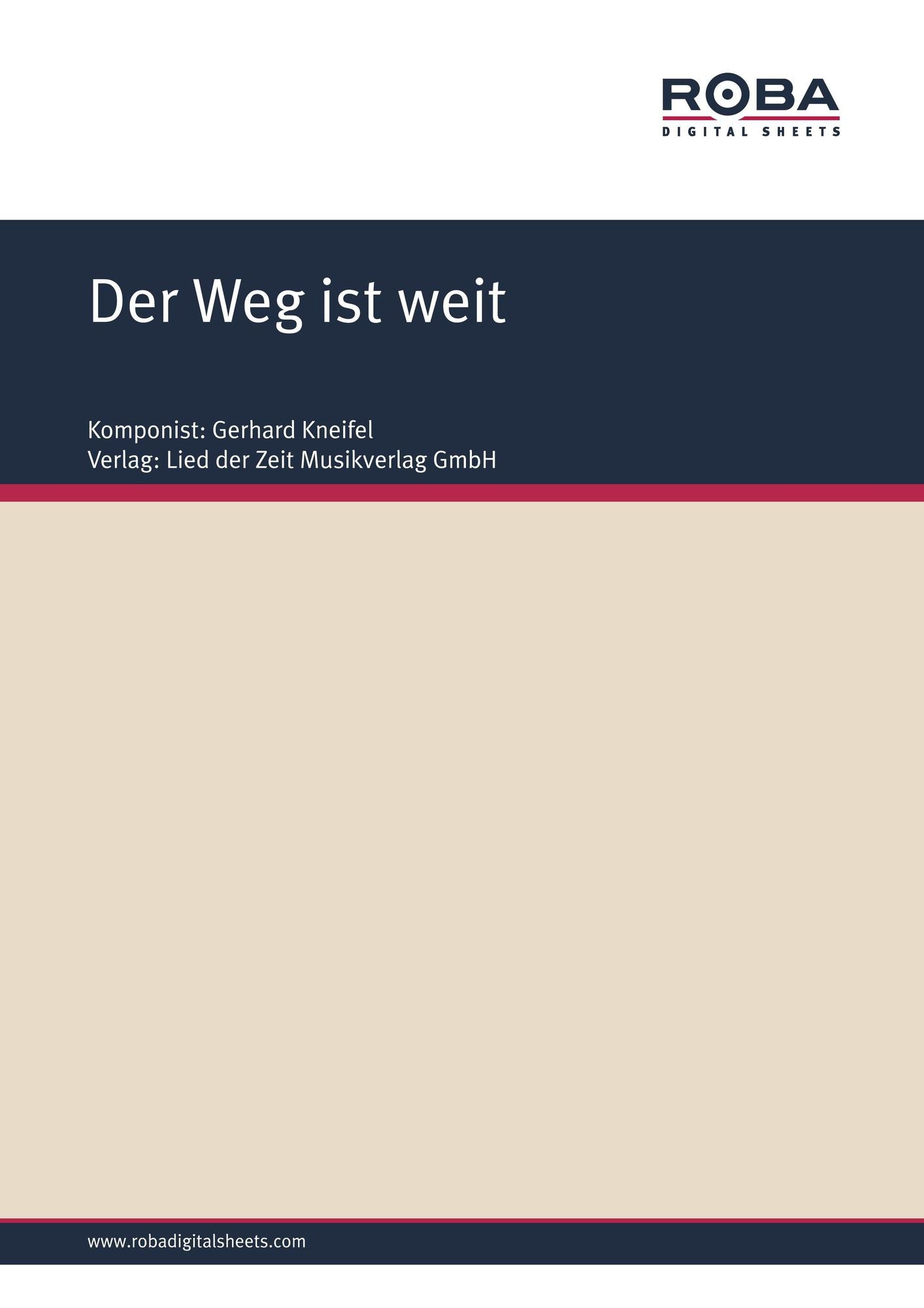 Der Weg ist weit : aus ,,schwarze Perle"