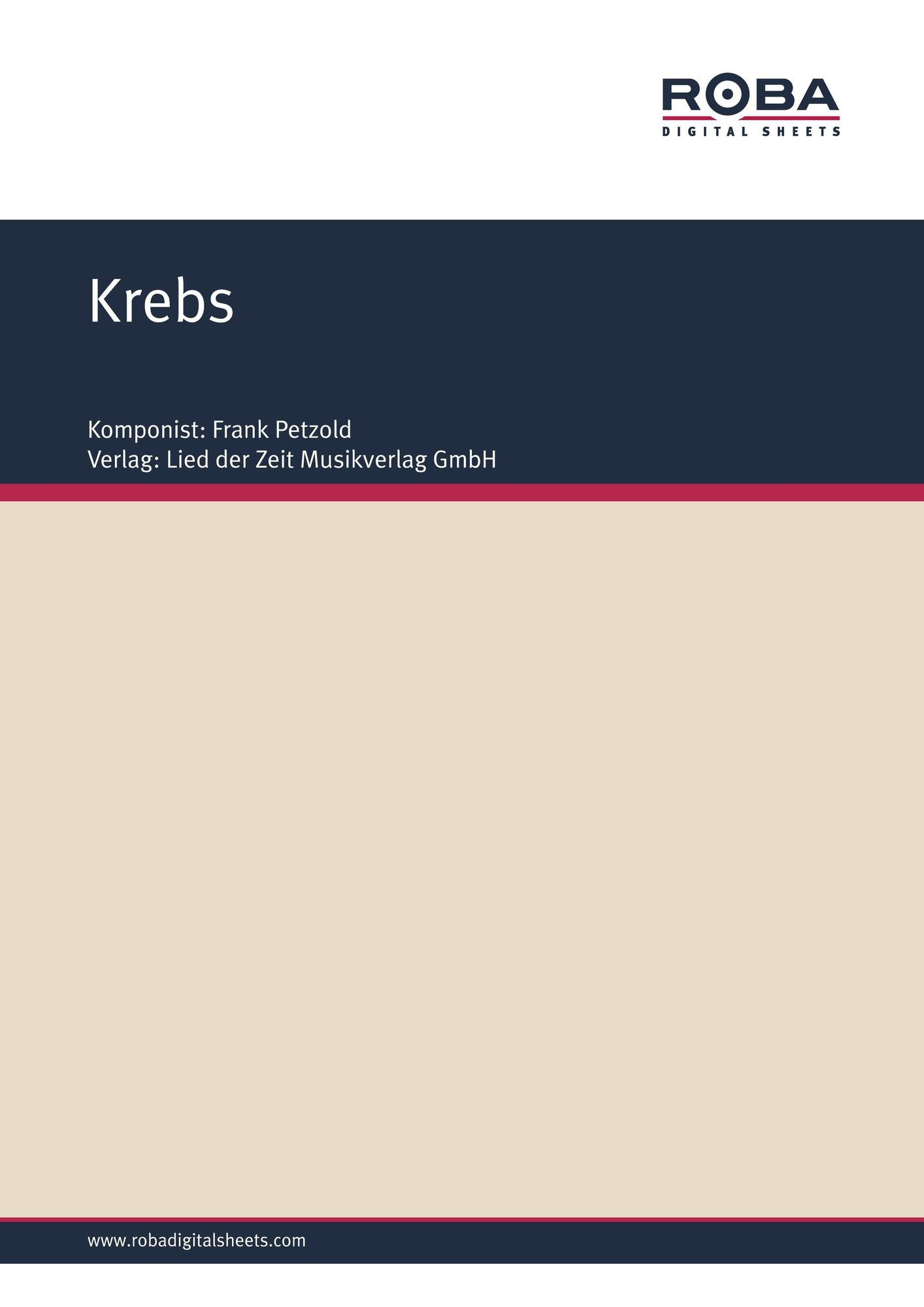 Krebs : Single Songbook