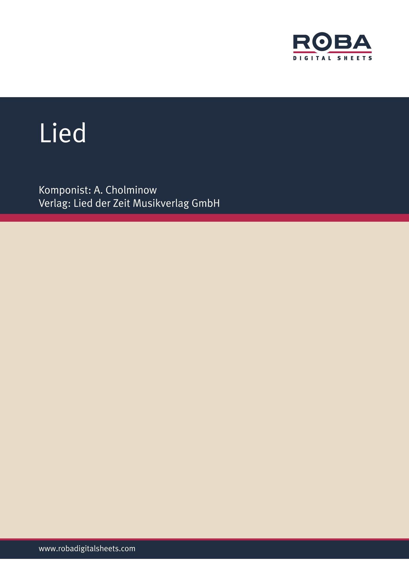 Lied: Single Songbook