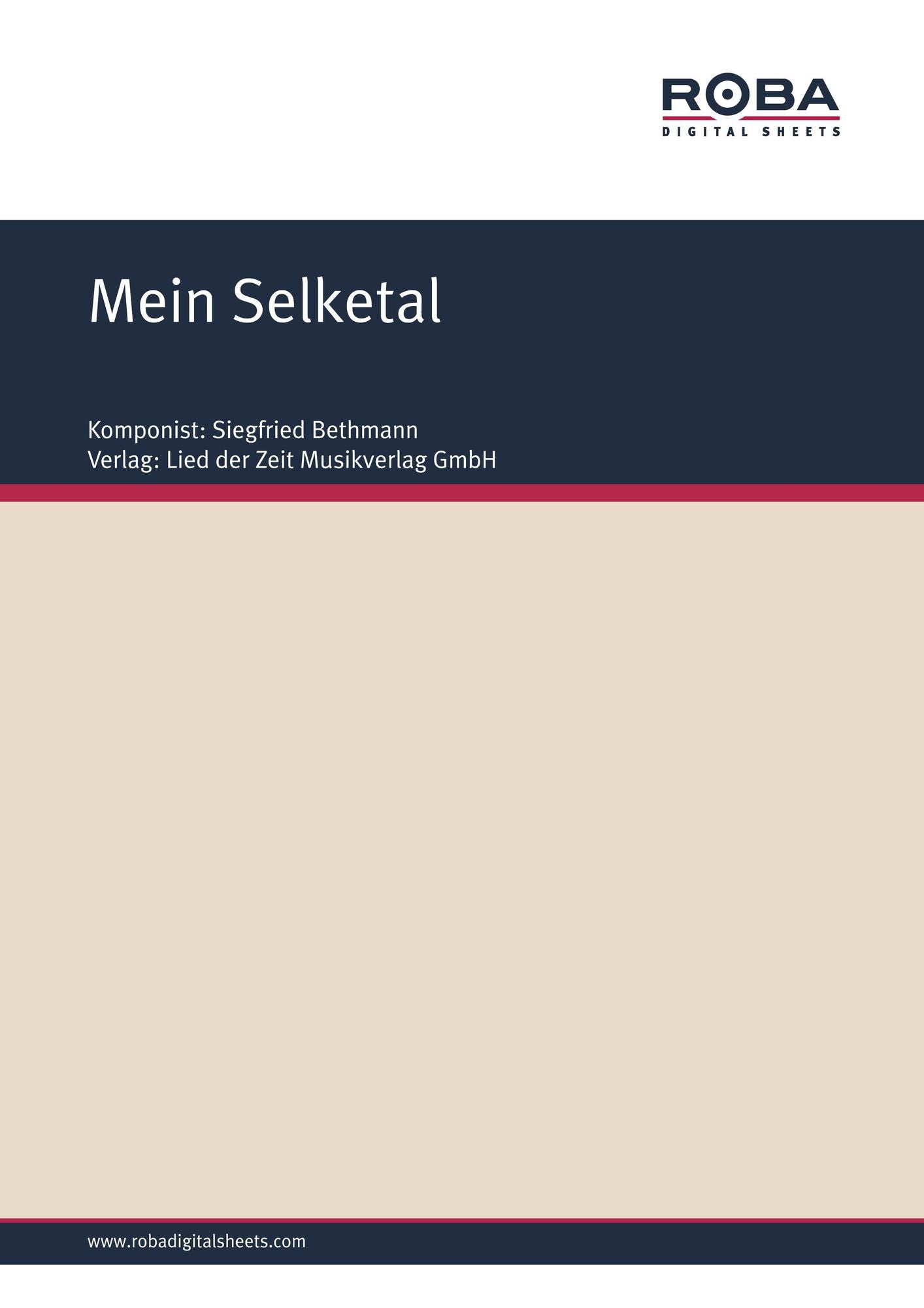 Mein Selketal : Harzwanderlied