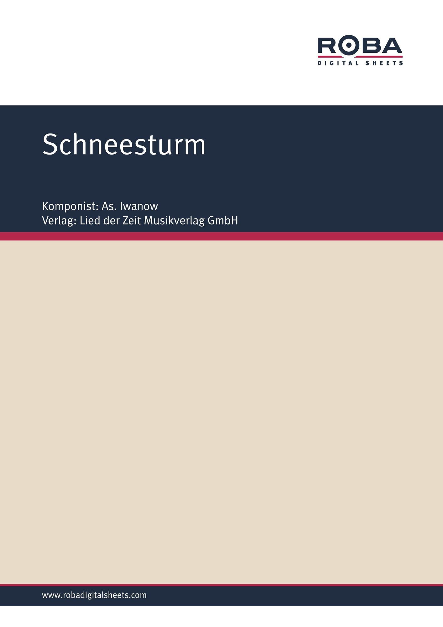 Schneesturm : Russischer Volkstanz