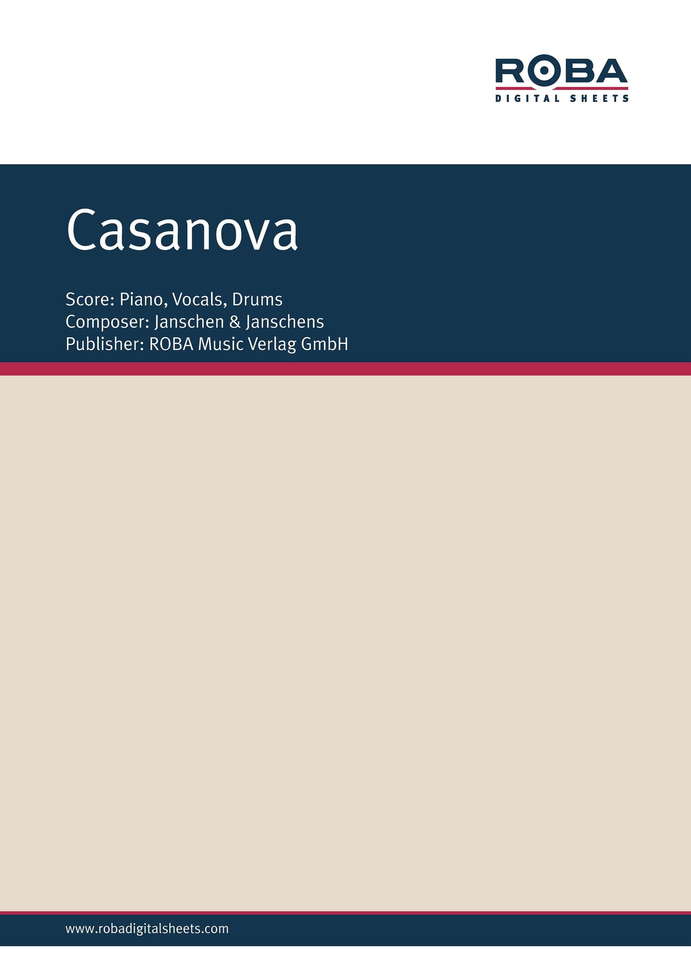 Casanova: as performed by LUV