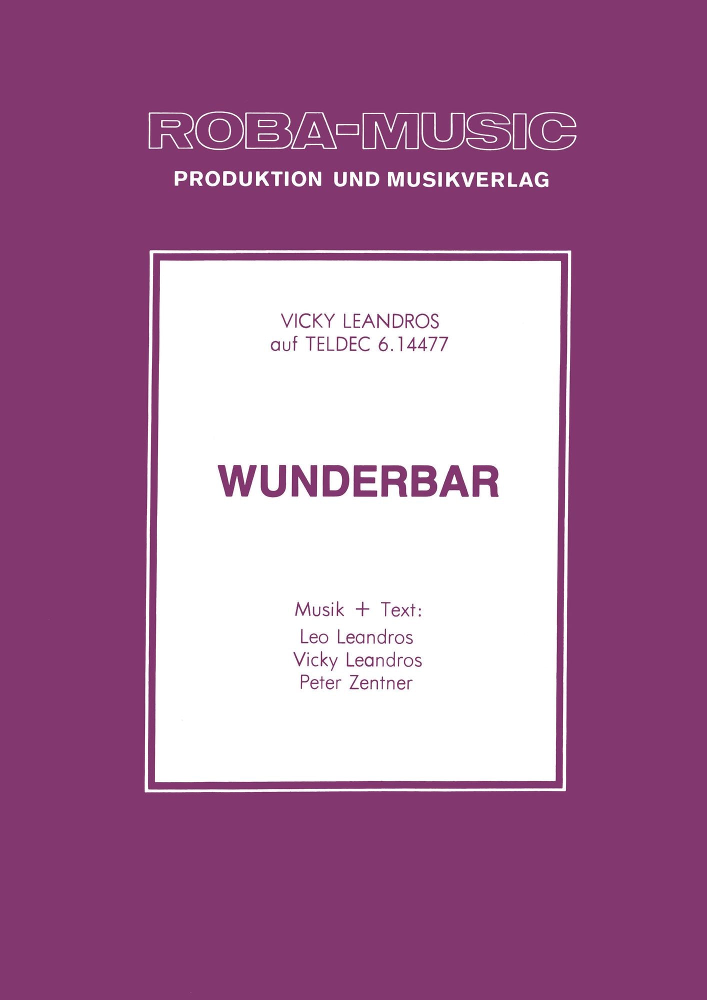 Wunderbar