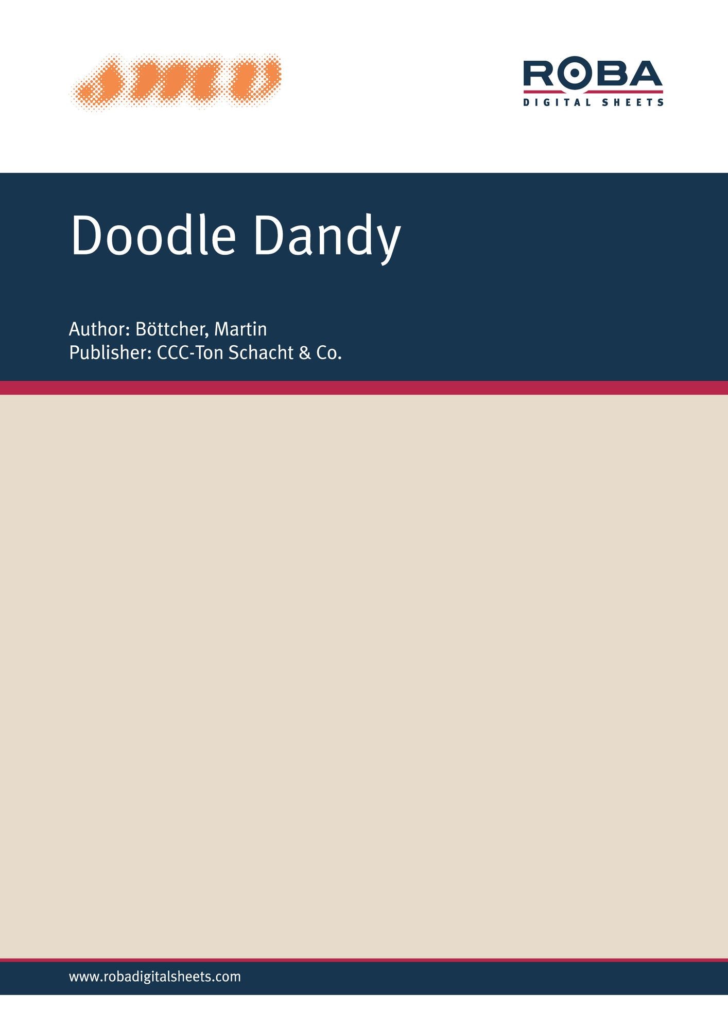 Doodle Dandy: aus dem CCC/Gloria-Film "Das Ungeheuer von London-City"