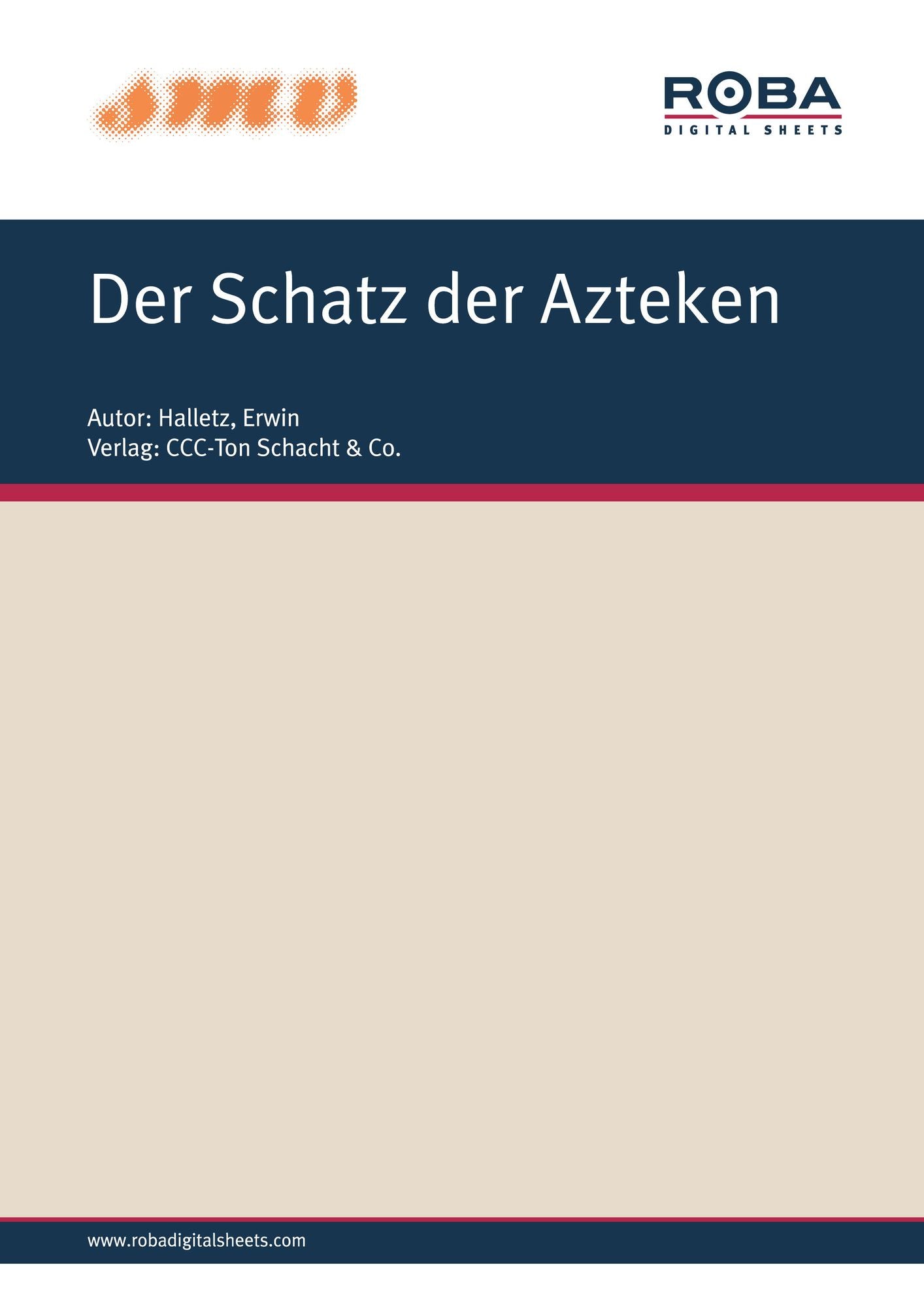 Der Schatz der Azteken: aus den CCC/Gloria-Filmen "Der Schatz der Azteken" und "Die Pyramide des Sonnengottes"