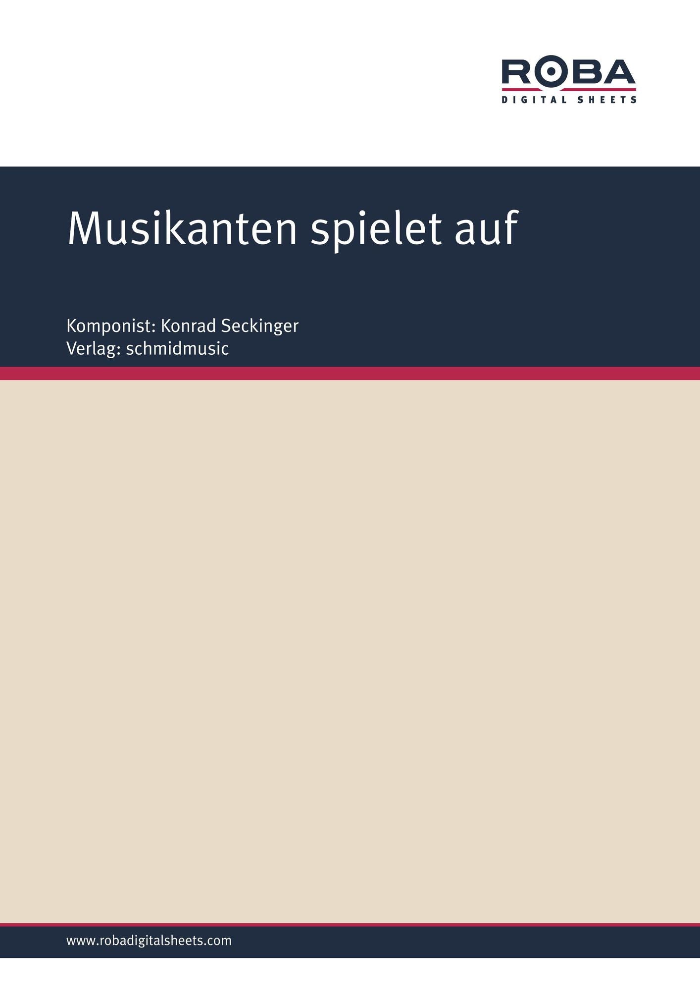 Musikanten spielet auf: Kleine Kantate (Instrumentenkunde)