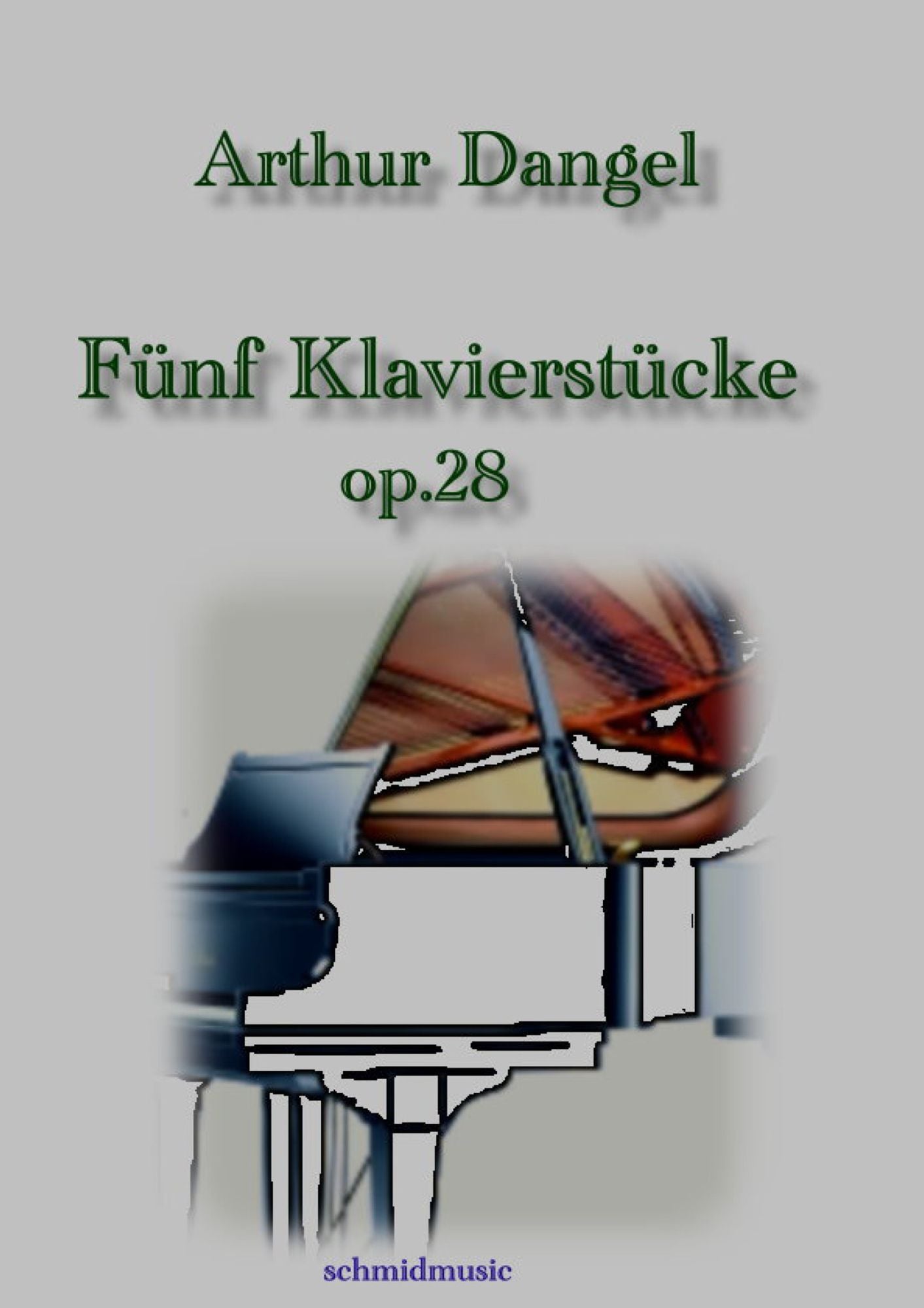 Fünf Klavierstücke: Notenausgabe