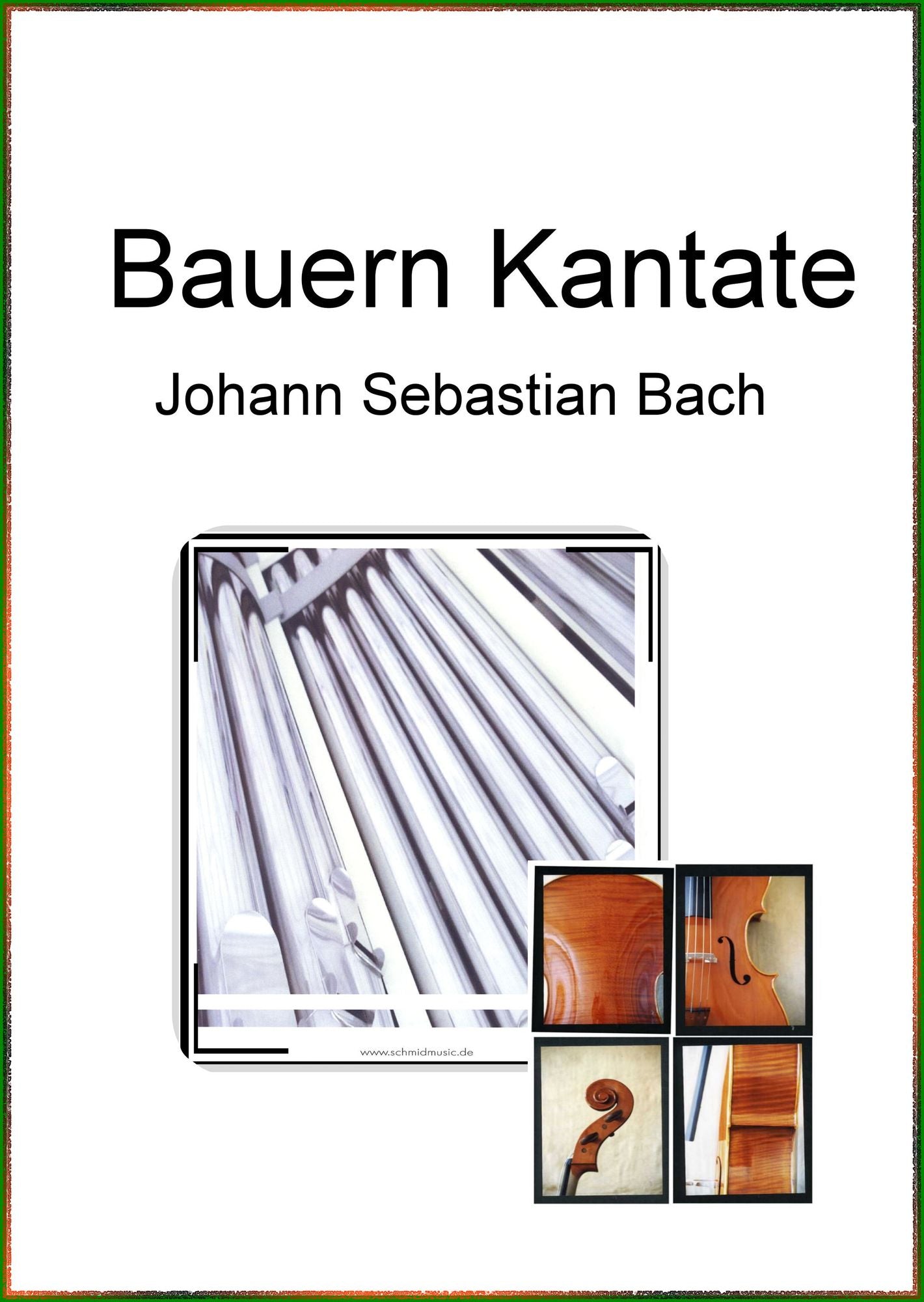 Bauern Kantate: Notenausgabe