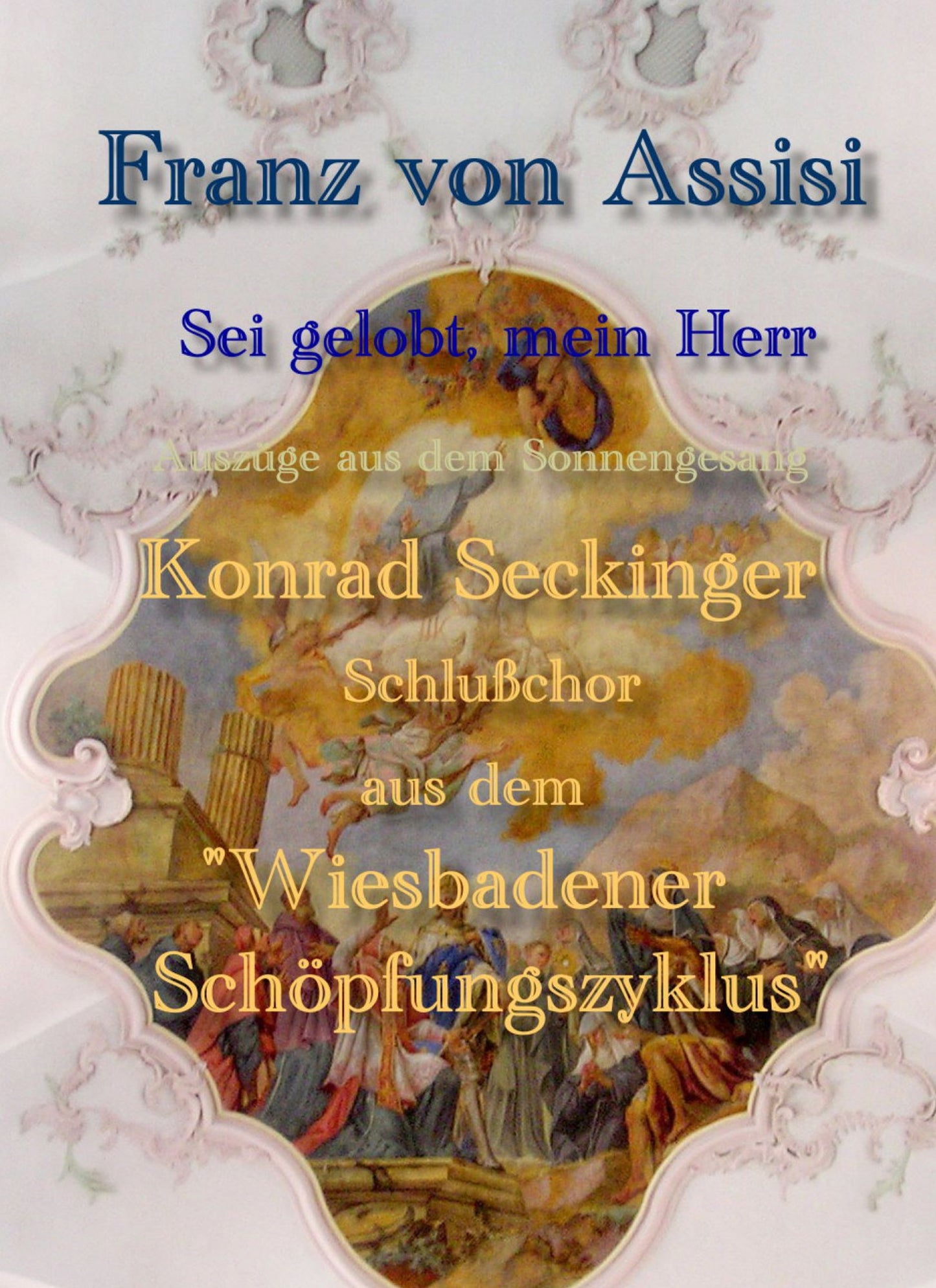 Sei gelobt, mein Herr (Franz von Assisi): Notenausgabe