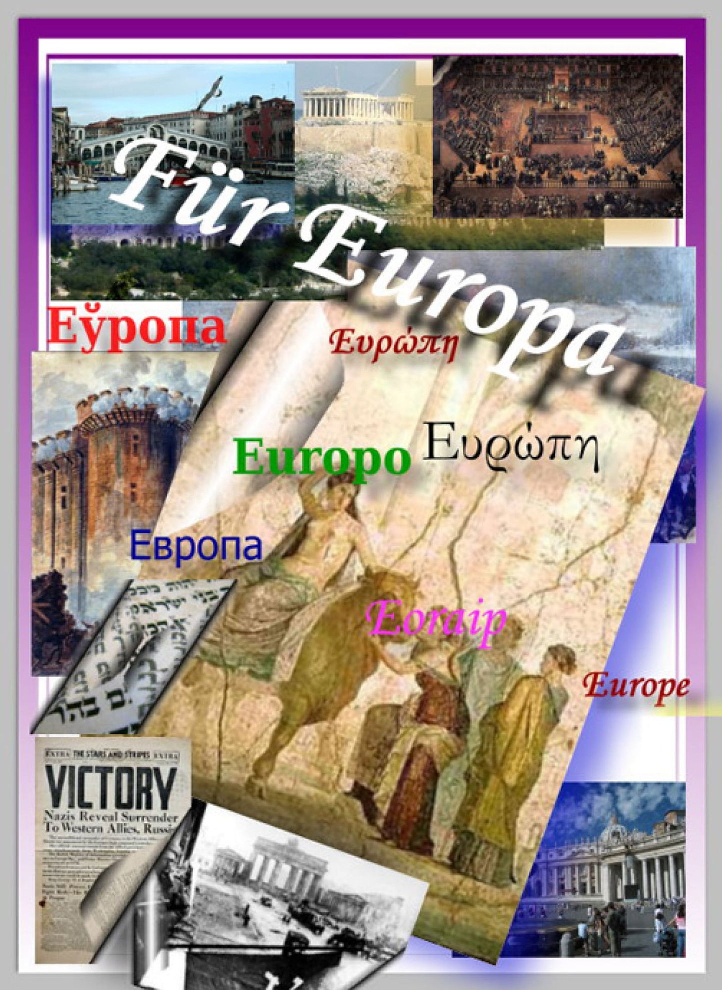 Für Europa: Notenausgabe