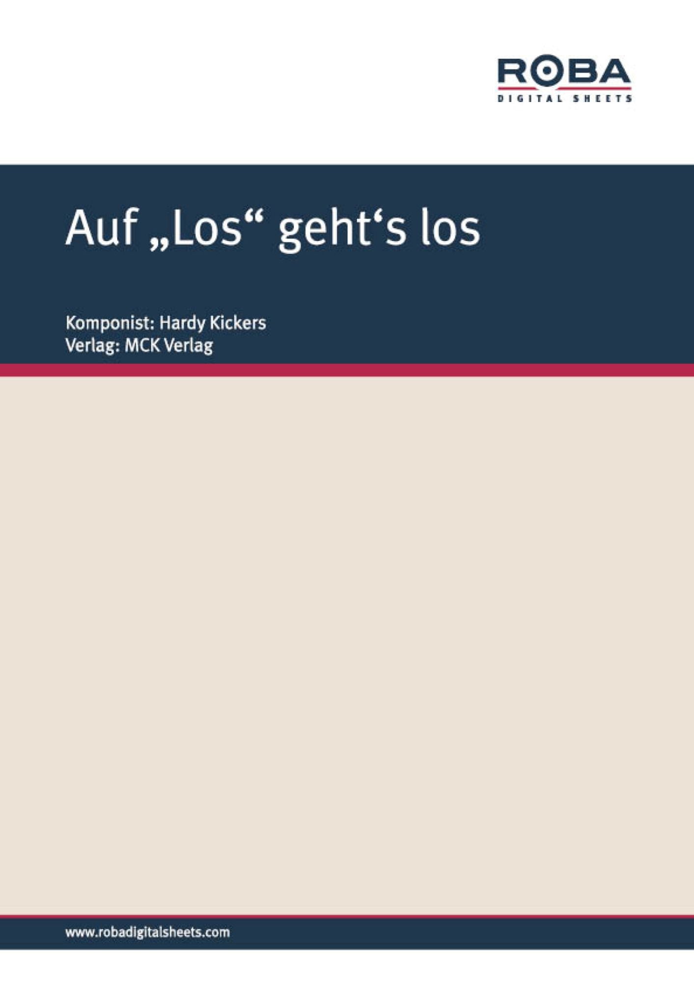 Auf "Los" geht's los: Notenausgabe