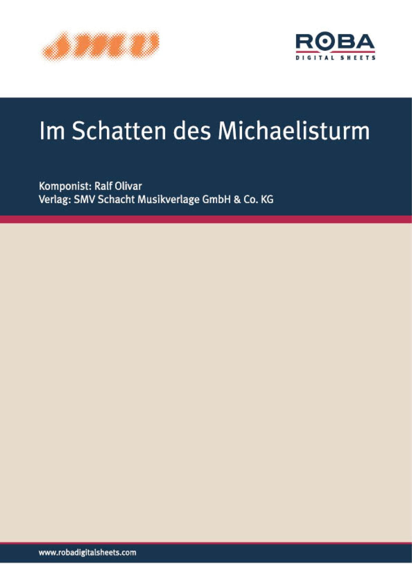 Im Schatten des Michaelisturm: Notenausgabe