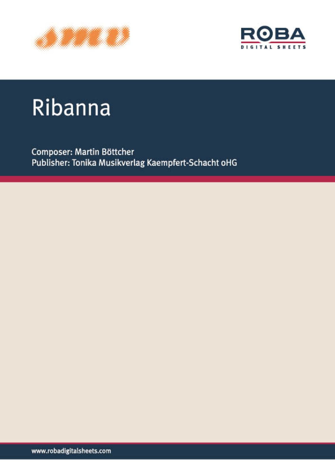 Ribanna: Notenausgabe