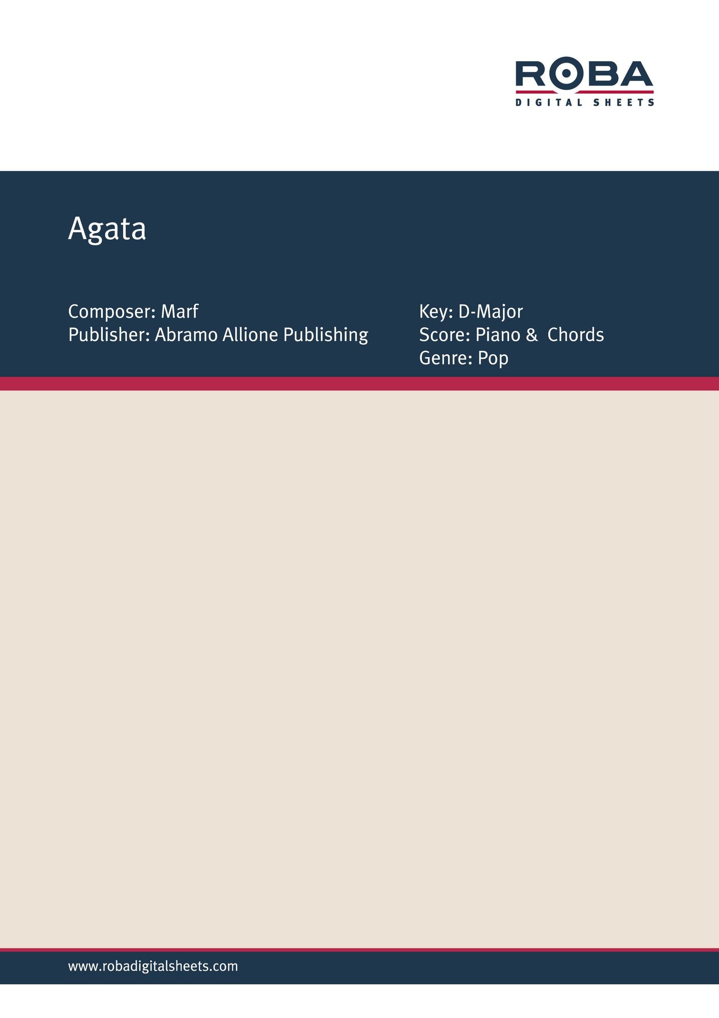 Agata: la mogli tamida, Single Songbook