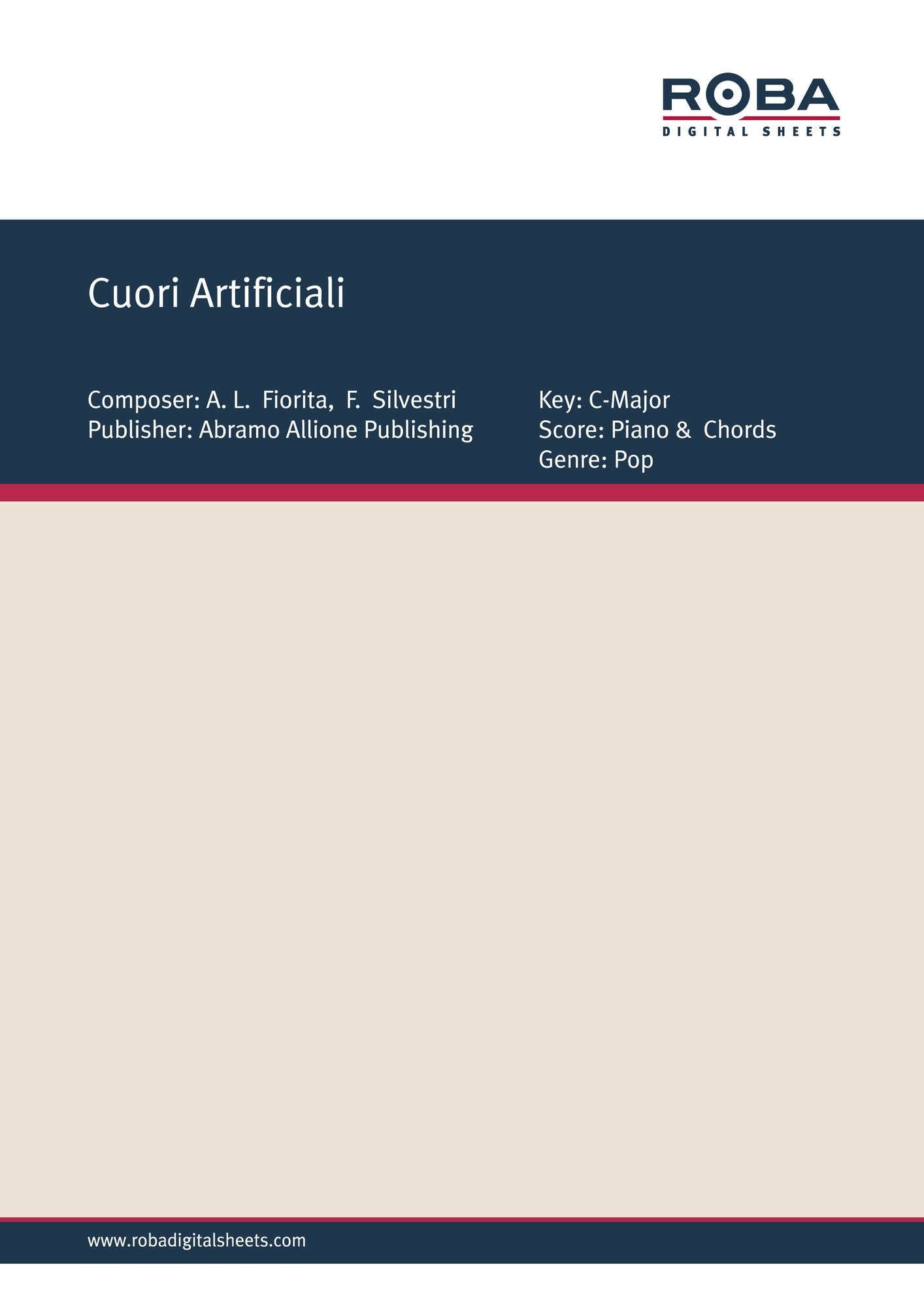 Cuori Artificiali: Single Songbook