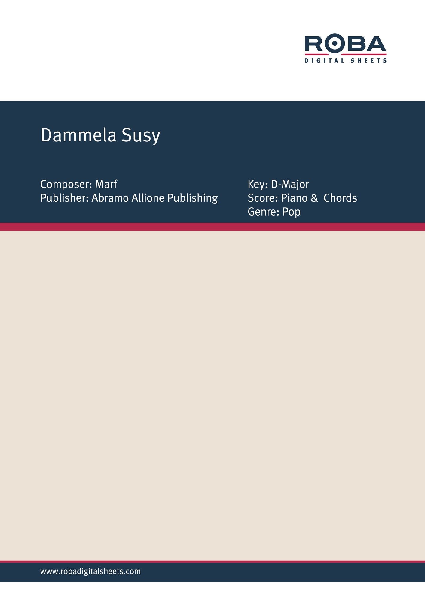 Dammela Susy: Single Songbook