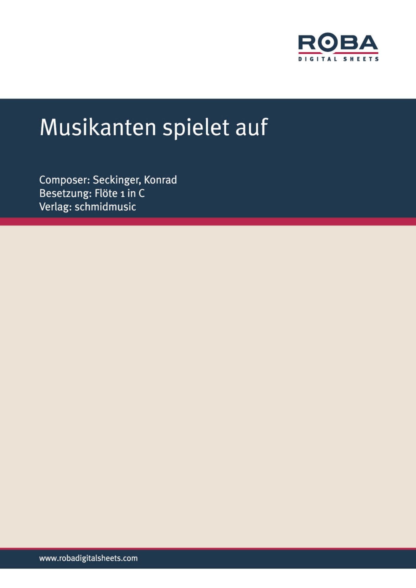 Musikanten spielet auf: Kleine Kantate (Instrumentenkunde)