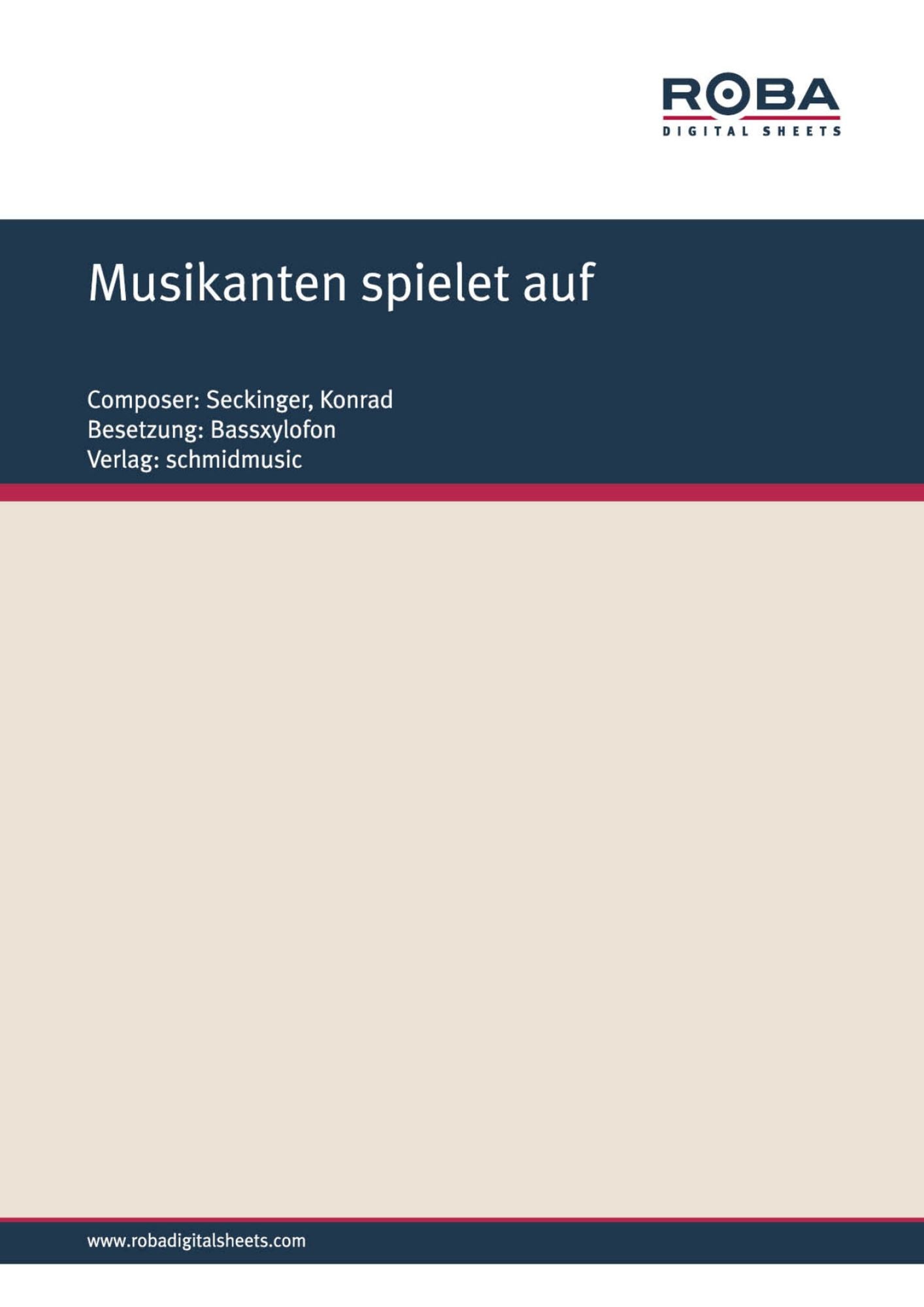 Musikanten spielet auf: Kleine Kantate (Instrumentenkunde)