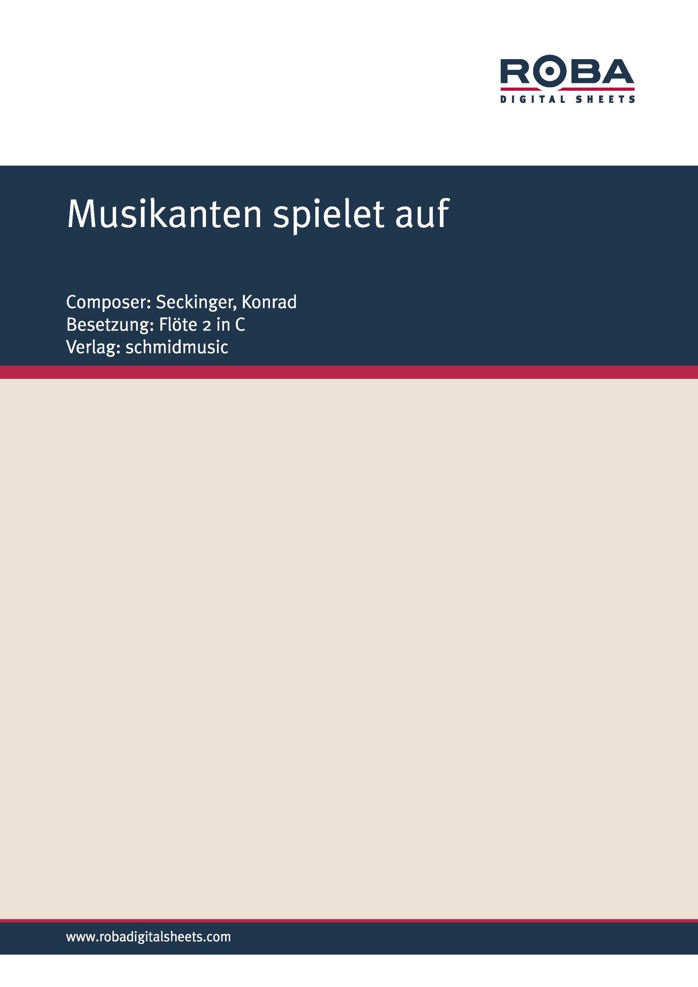 Musikanten spielet auf: Kleine Kantate (Instrumentenkunde)