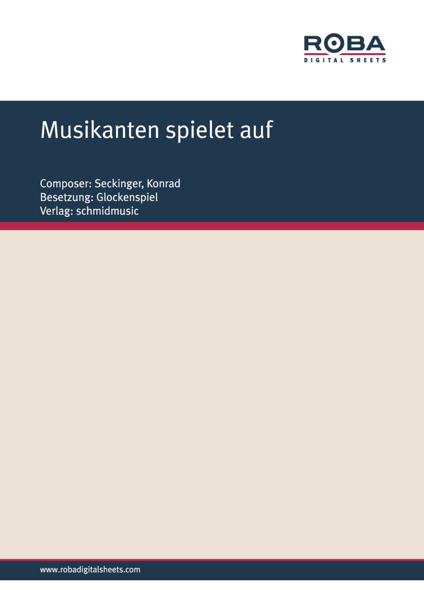 Musikanten spielet auf: Kleine Kantate (Instrumentenkunde)