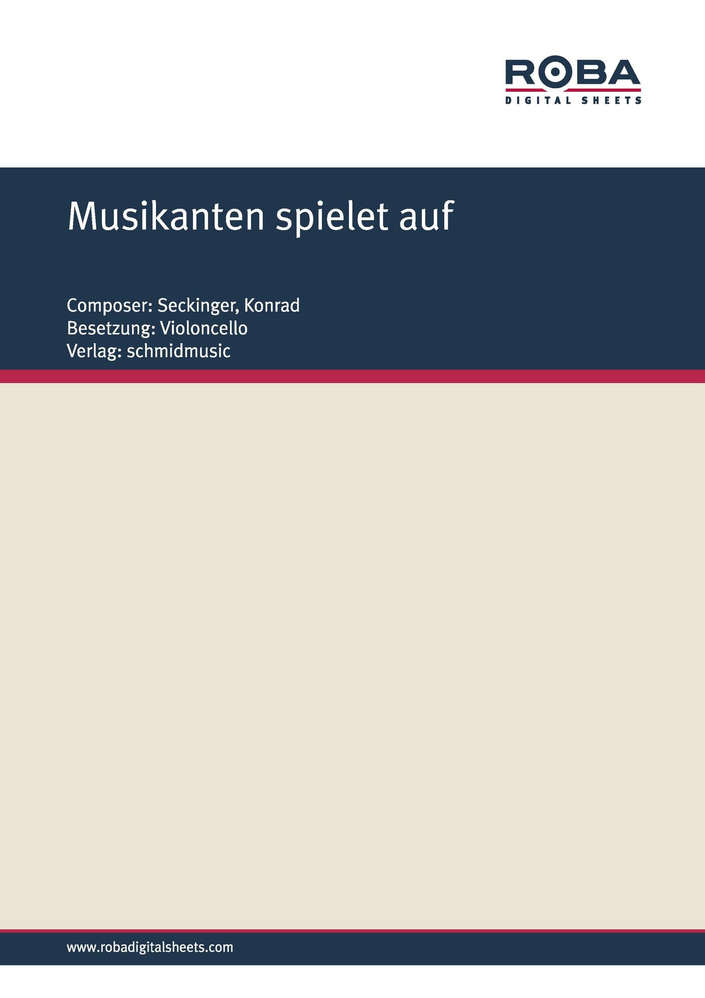Musikanten spielet auf: Kleine Kantate (Instrumentenkunde)