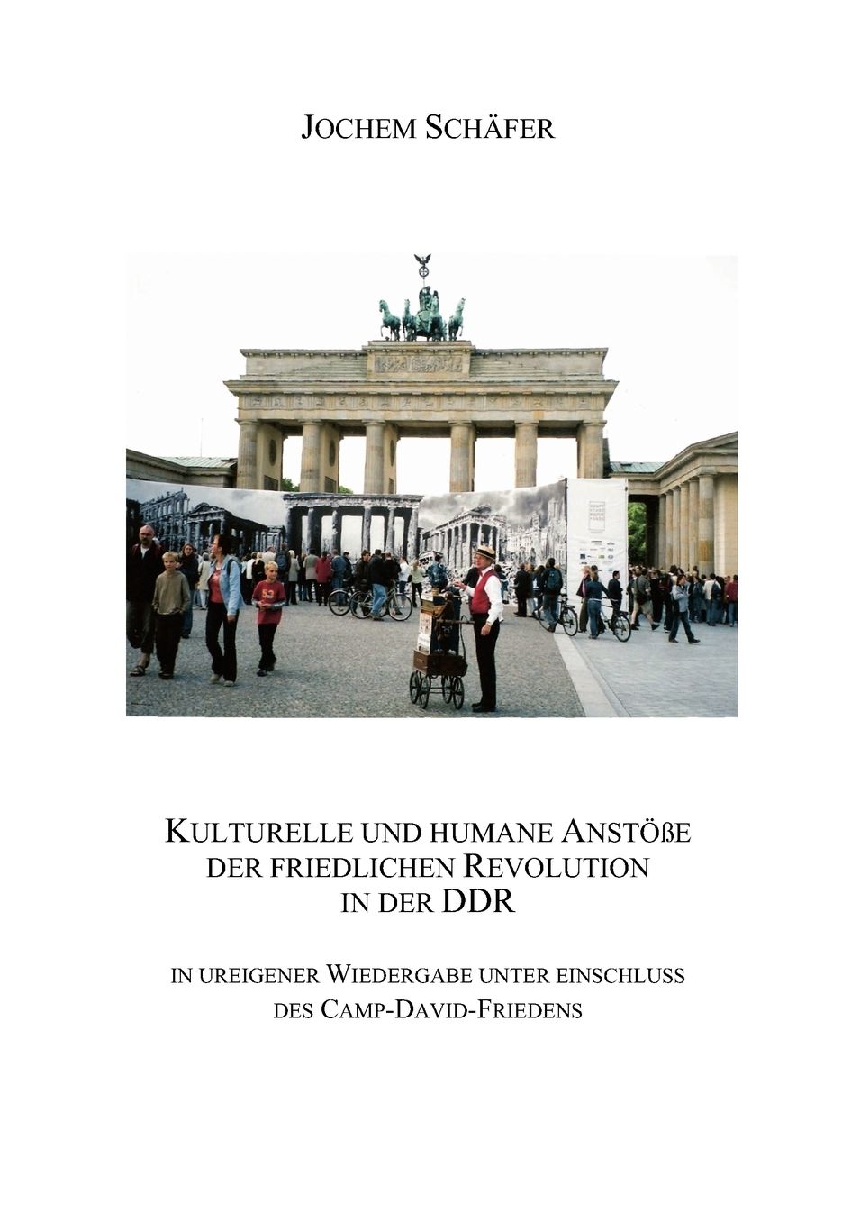 Kulturelle und humane Anst e der friedlichen Revolution in der DDR
