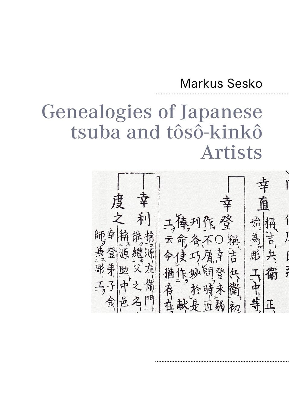 Genealogies Of Japanese Tsuba And T S -Kink Artists