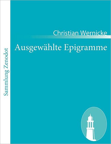 Ausgew Hlte Epigramme