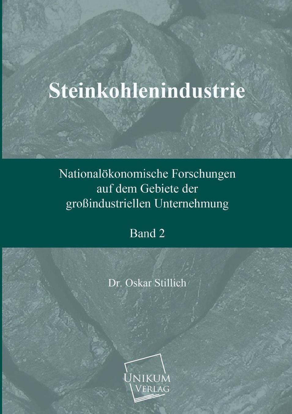Steinkohlenindustrie (Band 2)
