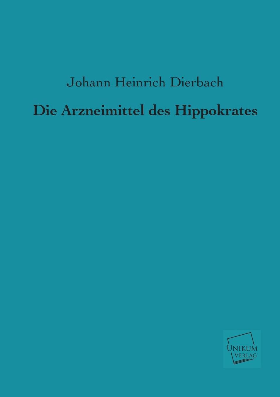 Die Arzneimittel Des Hippokrates