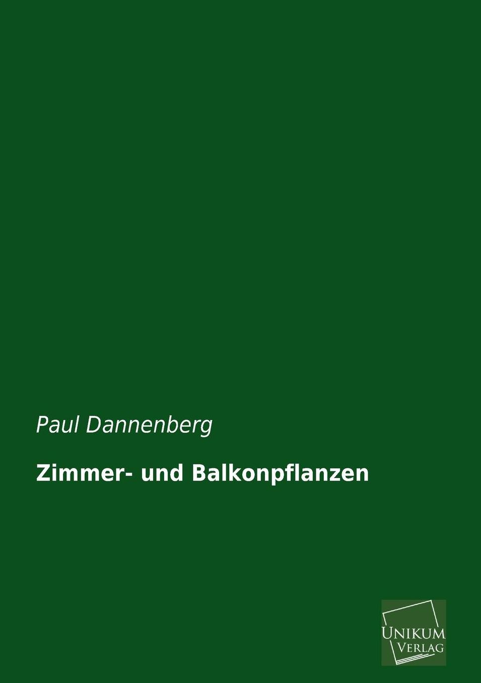Zimmer- Und Balkonpflanzen