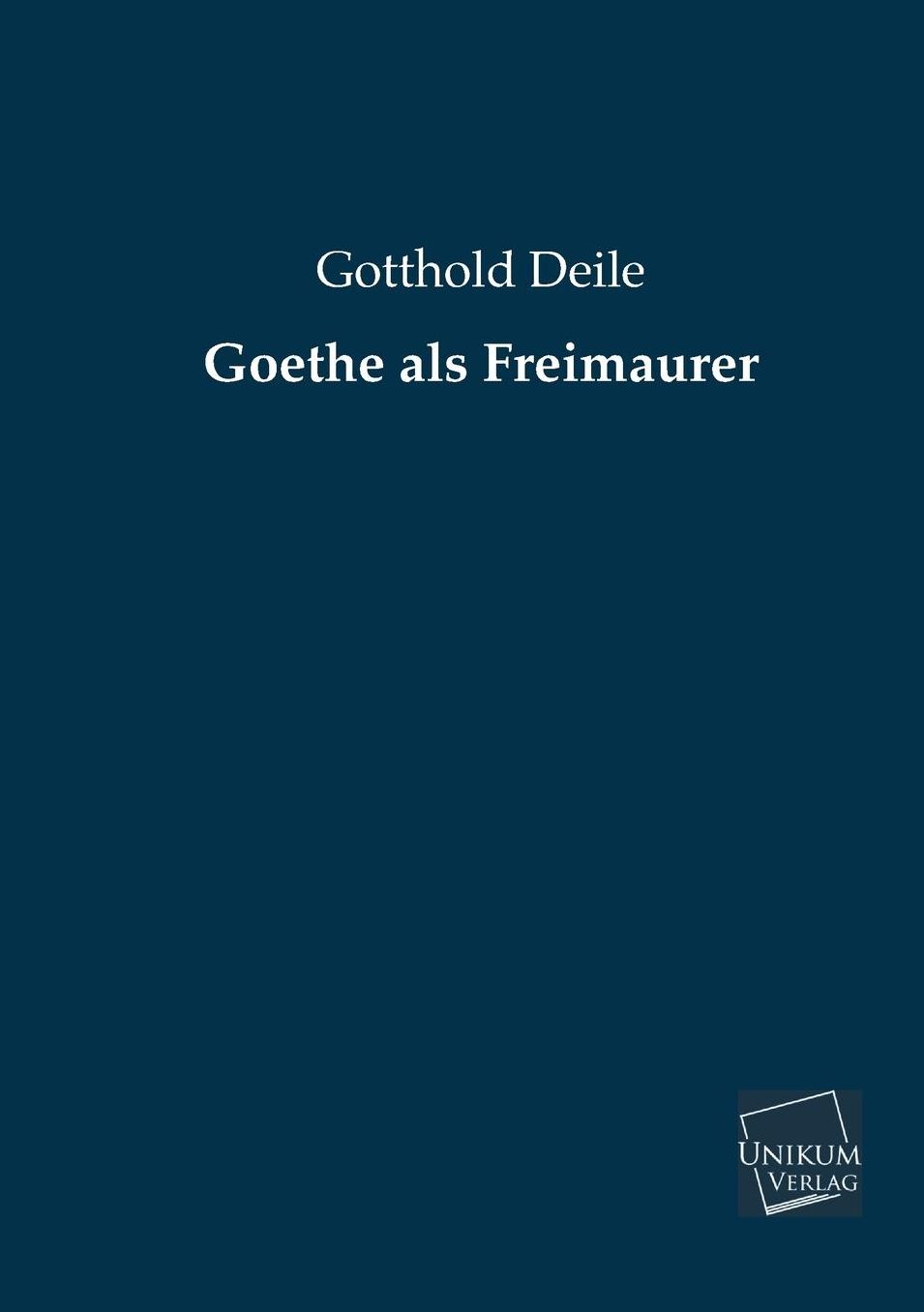 Goethe ALS Freimaurer