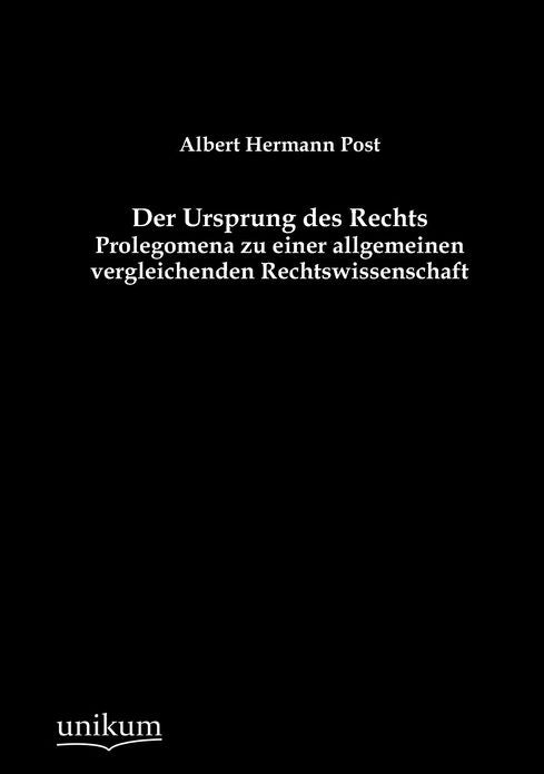 Der Ursprung des Rechts