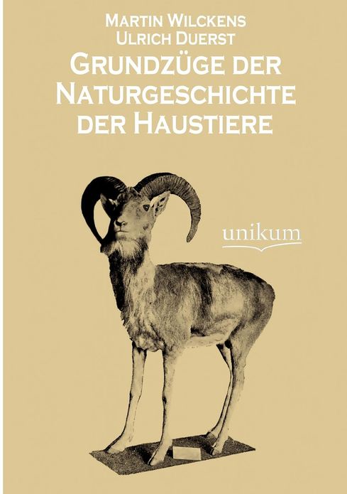 Grundz ge der Naturgeschichte der Haustiere