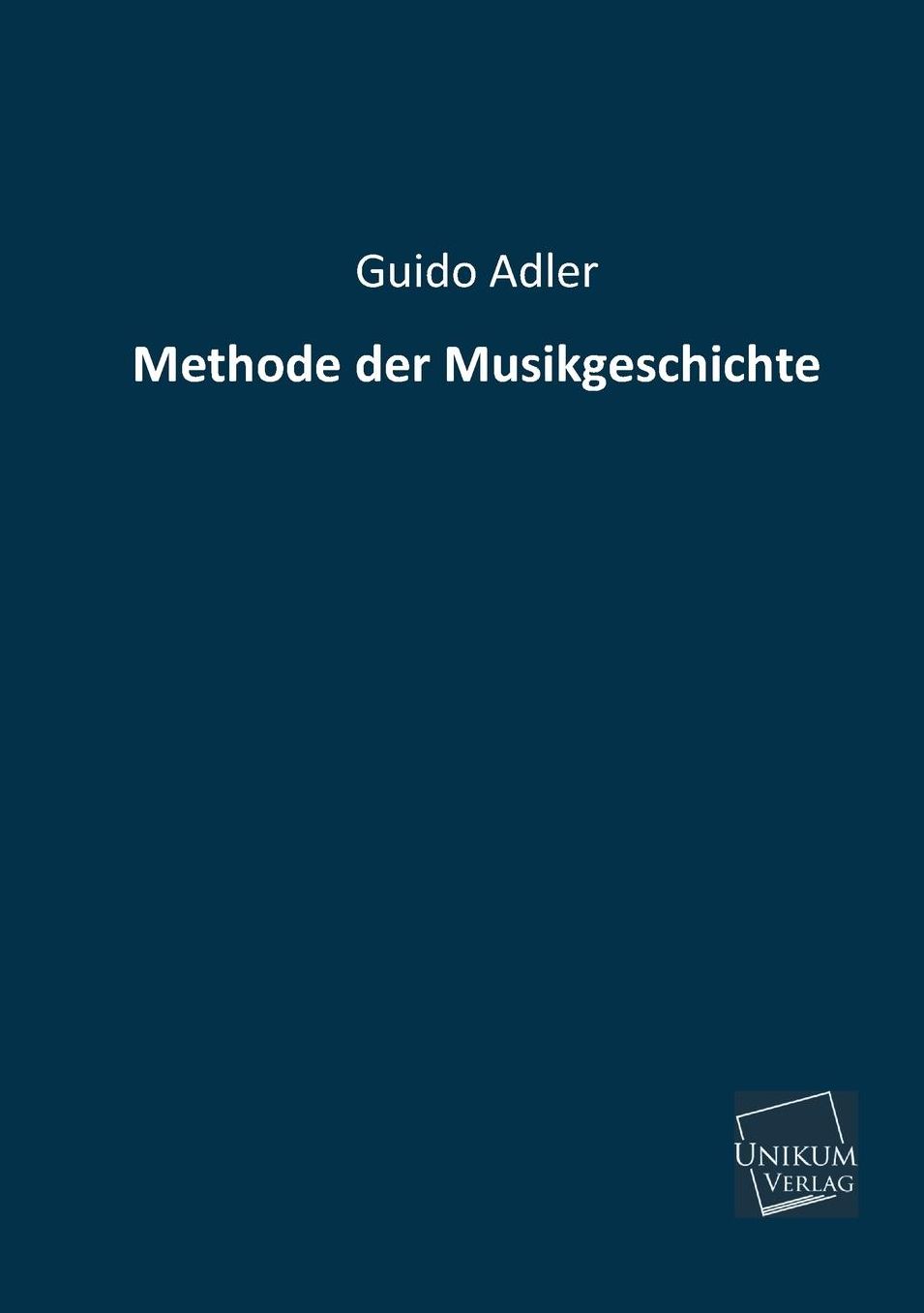 Methode Der Musikgeschichte