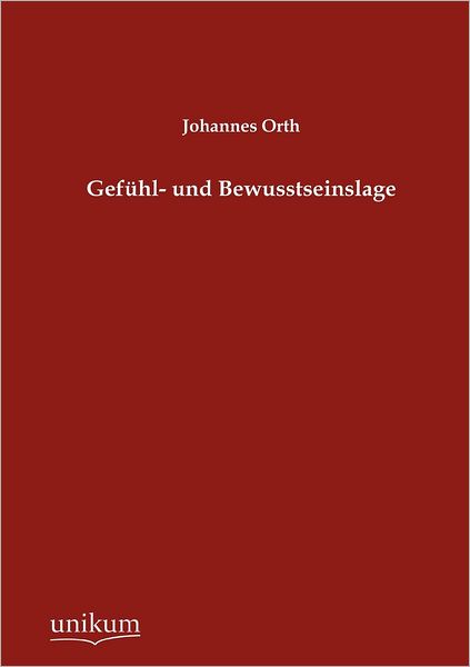 Gef hl- und Bewusstseinslage