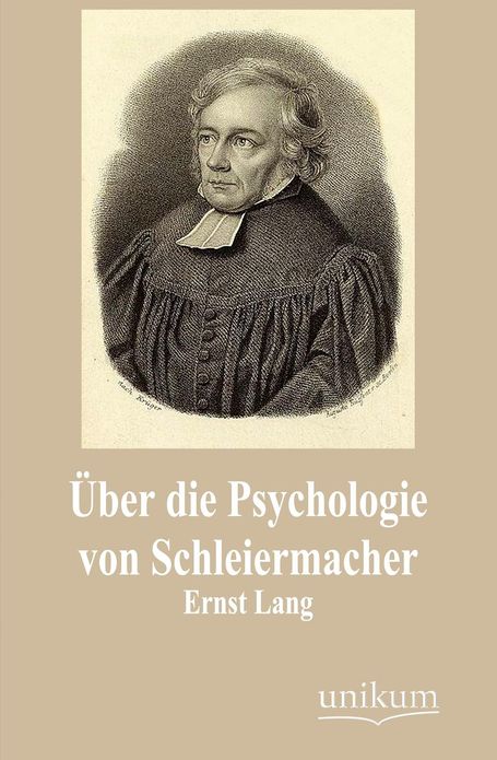 ber die Psychologie von Schleiermacher